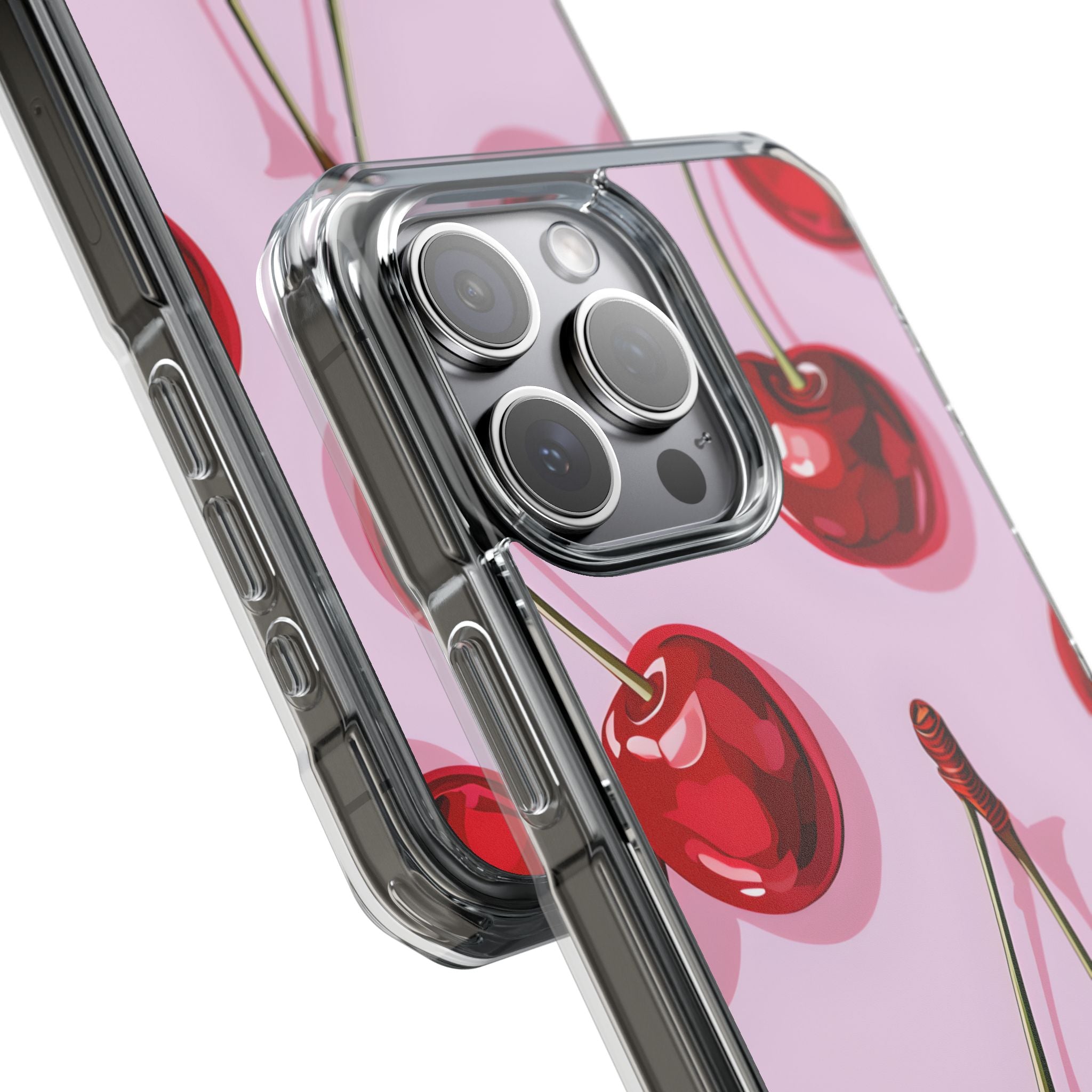 Glossy Cherry Burst iPhone 15 Pro Max Case - Impact - CASE•BOB