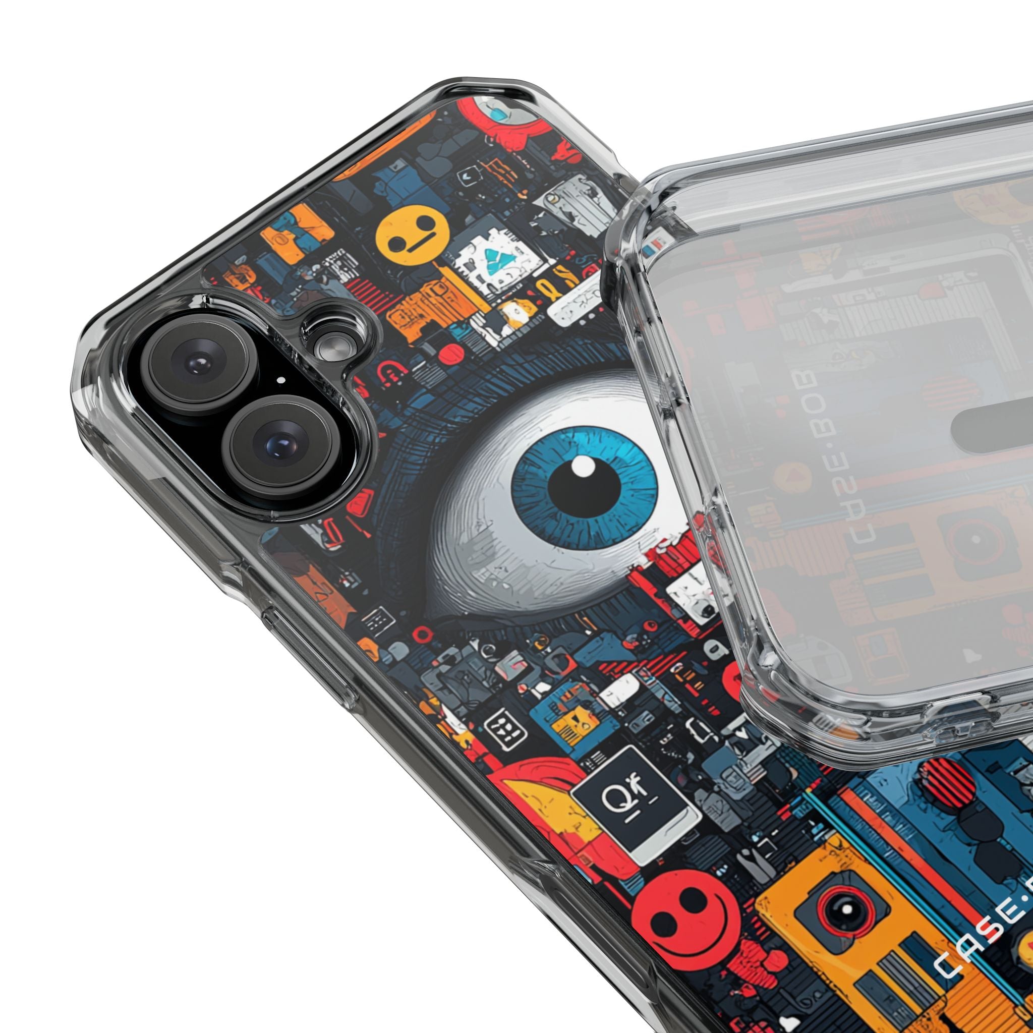 Digital Eye Blue iPhone 16 Plus Case - Impact