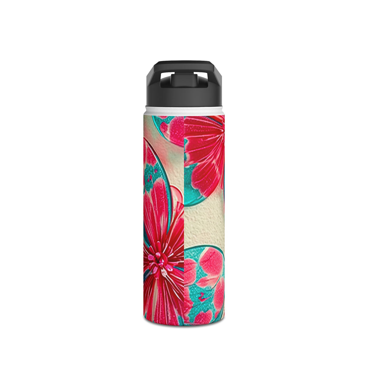 Lucite Jelly Bloom · Insulated Water Bottle · Pink
