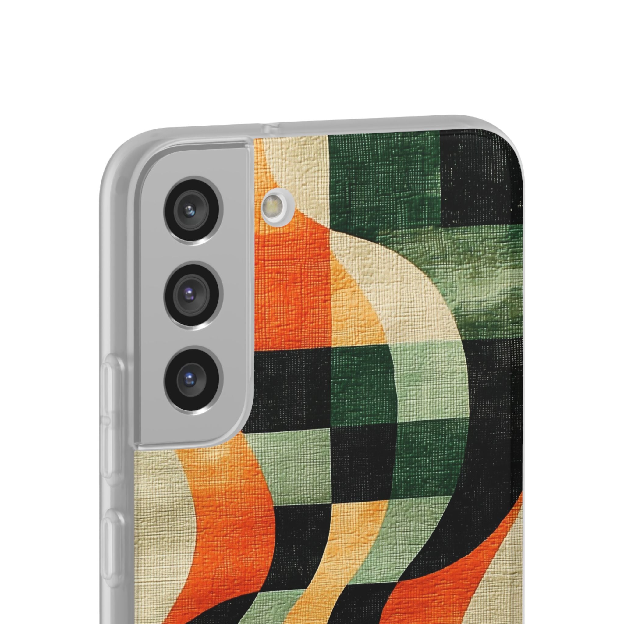 Burnt Orange Curve · Soft Handyhülle für Samsung