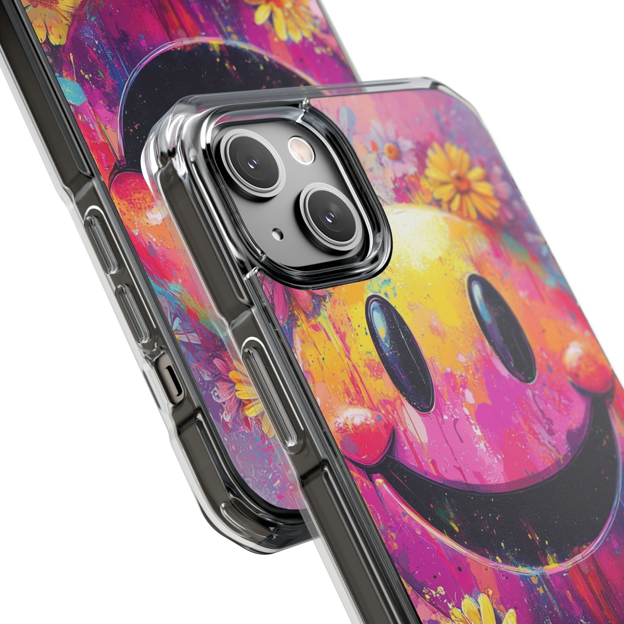 Smiley Bloom iPhone 14 Plus Case - Impact