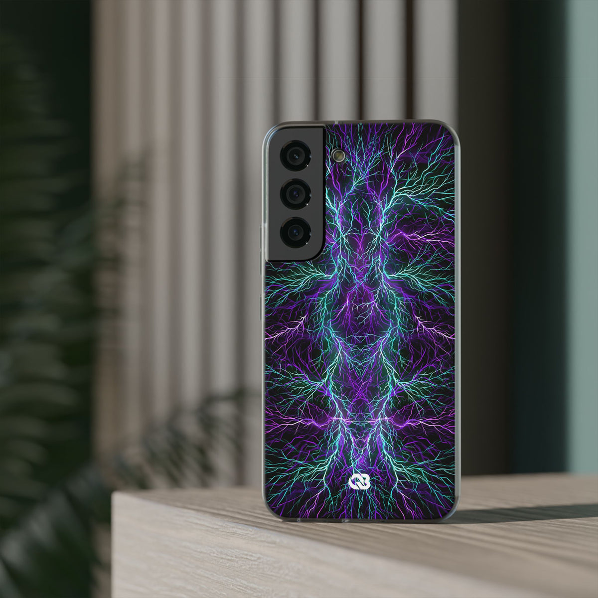 Electric Plasma Arbor · Lite Phone Case for Samsung · Purple