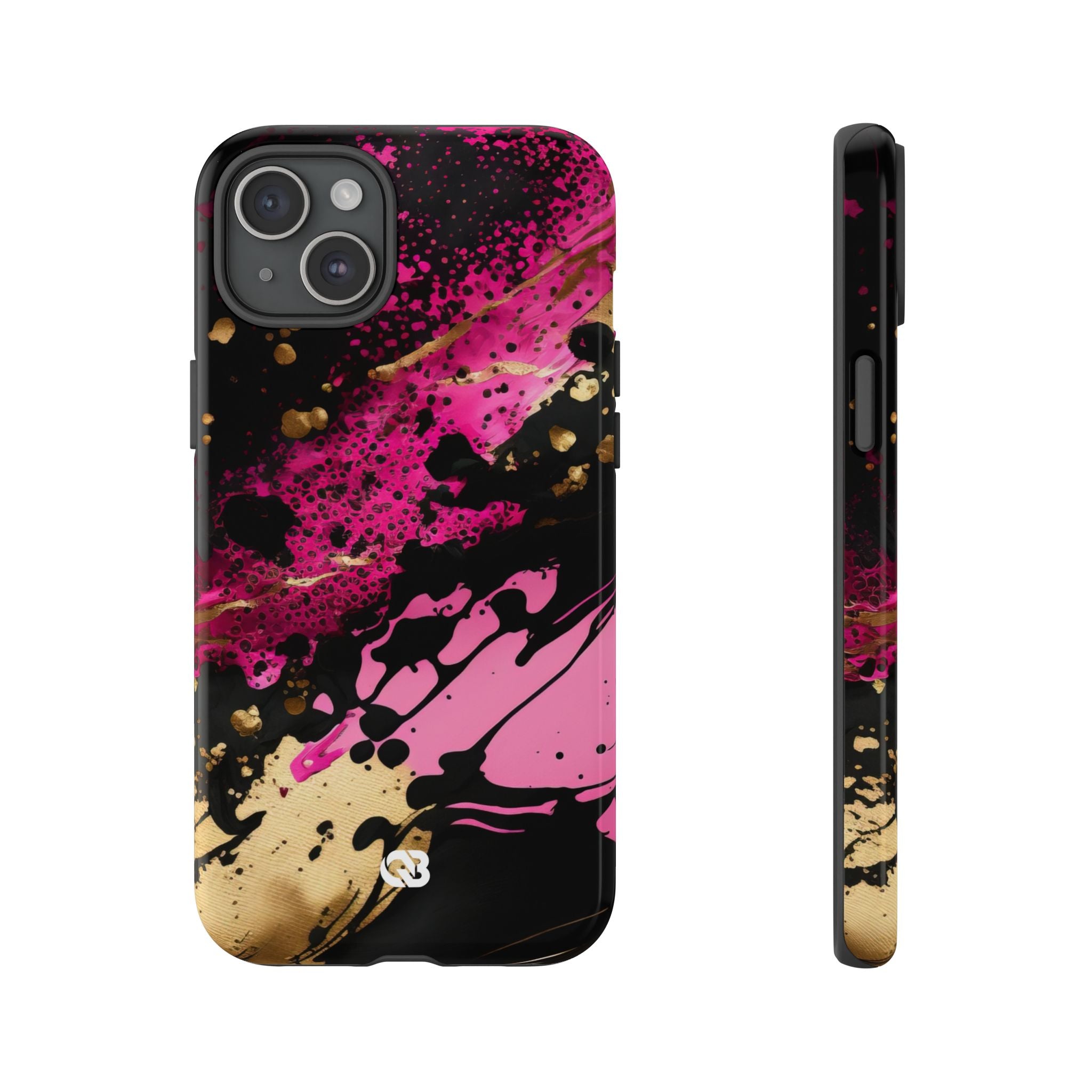 Magenta Liquid Gold · Tough Phone Case for iPhone