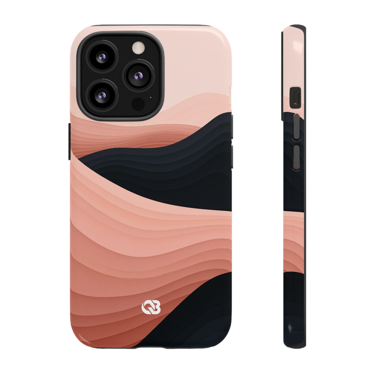 Terracotta Dunes · Tough Phone Case for iPhone · Pink
