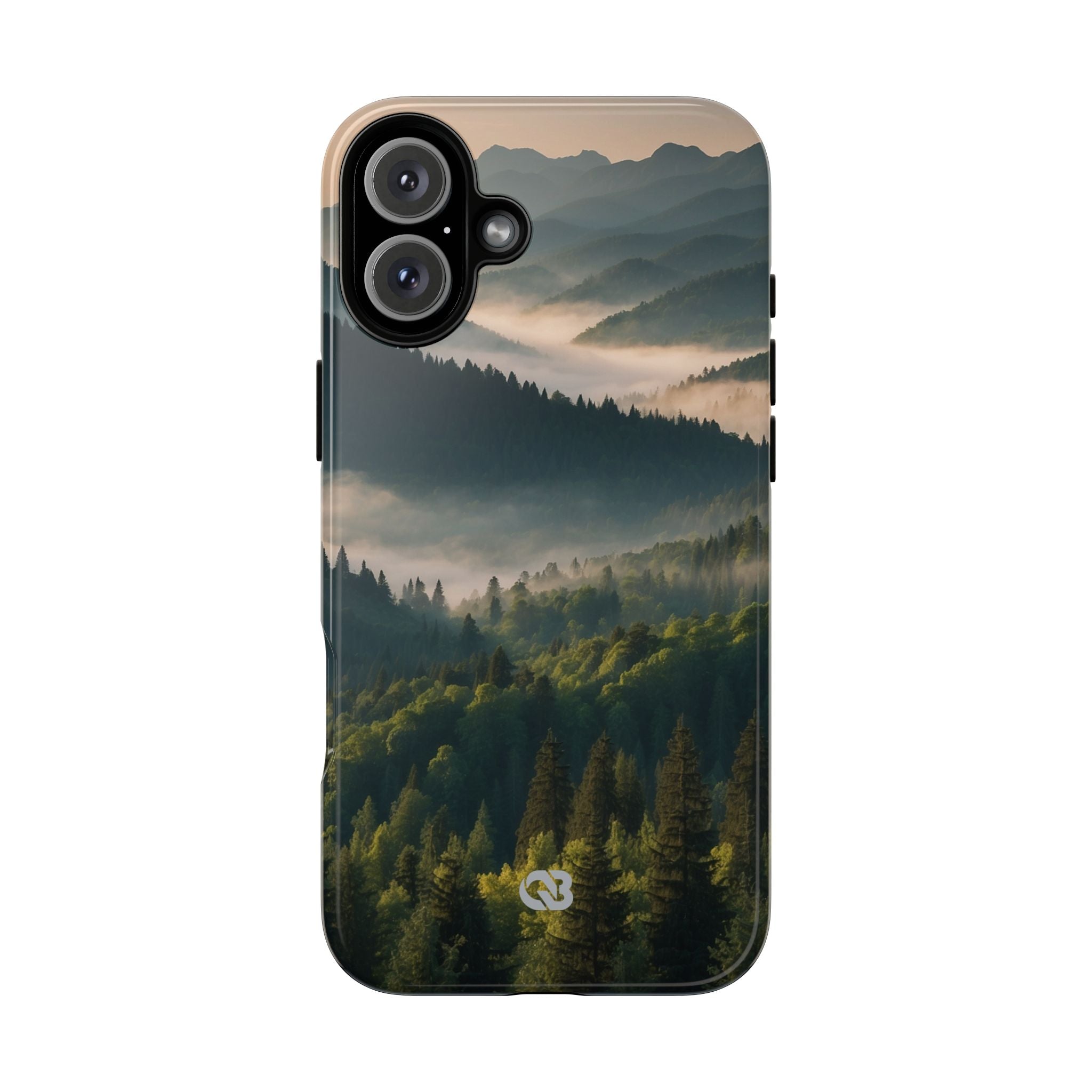 Foggy Mountain Ridge · Tough Phone Case for iPhone