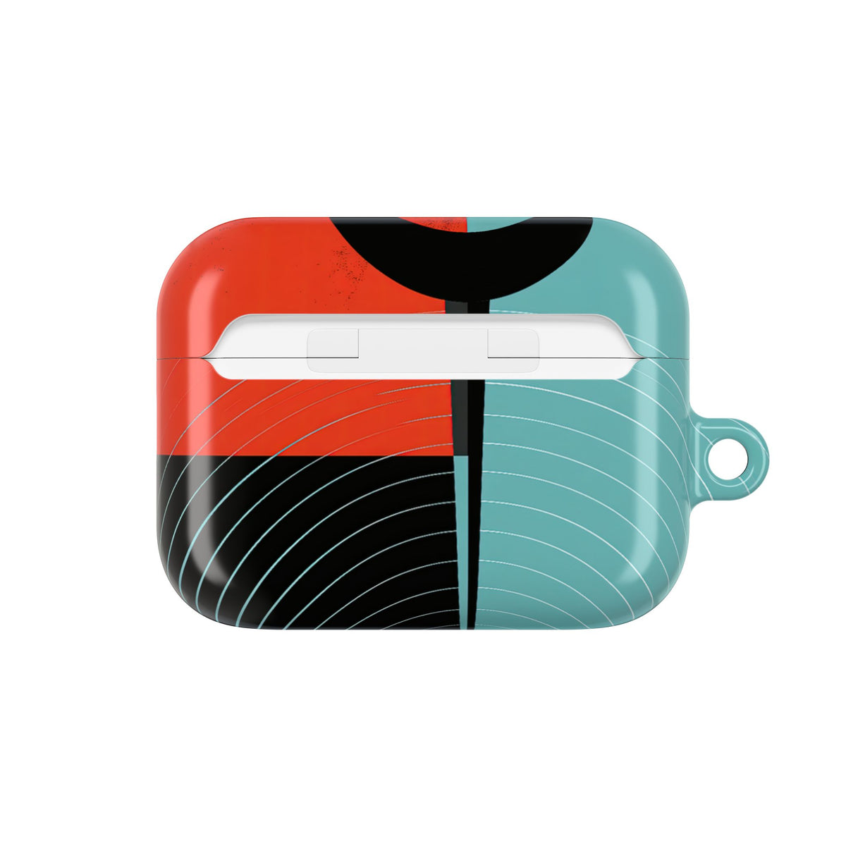 Harmonic Orbit · Hard Case for AirPods & AirPods Pro · Teal
