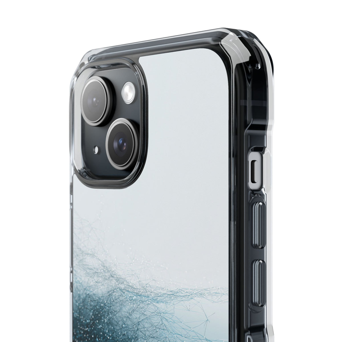 Teal Impact MagSafe Phone Case for iPhone - Arctic Pulse Mesh