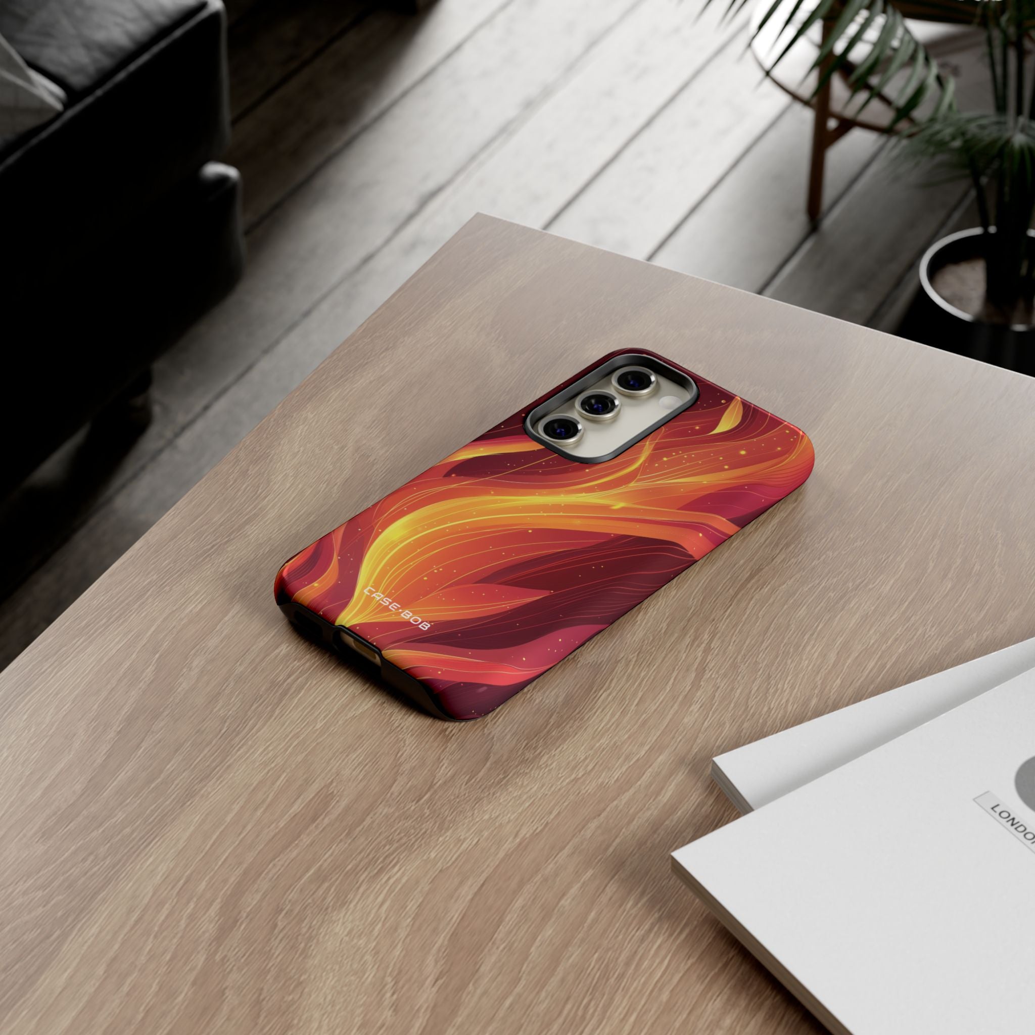 Flaming Flow Samsung S23 Case - Tough
