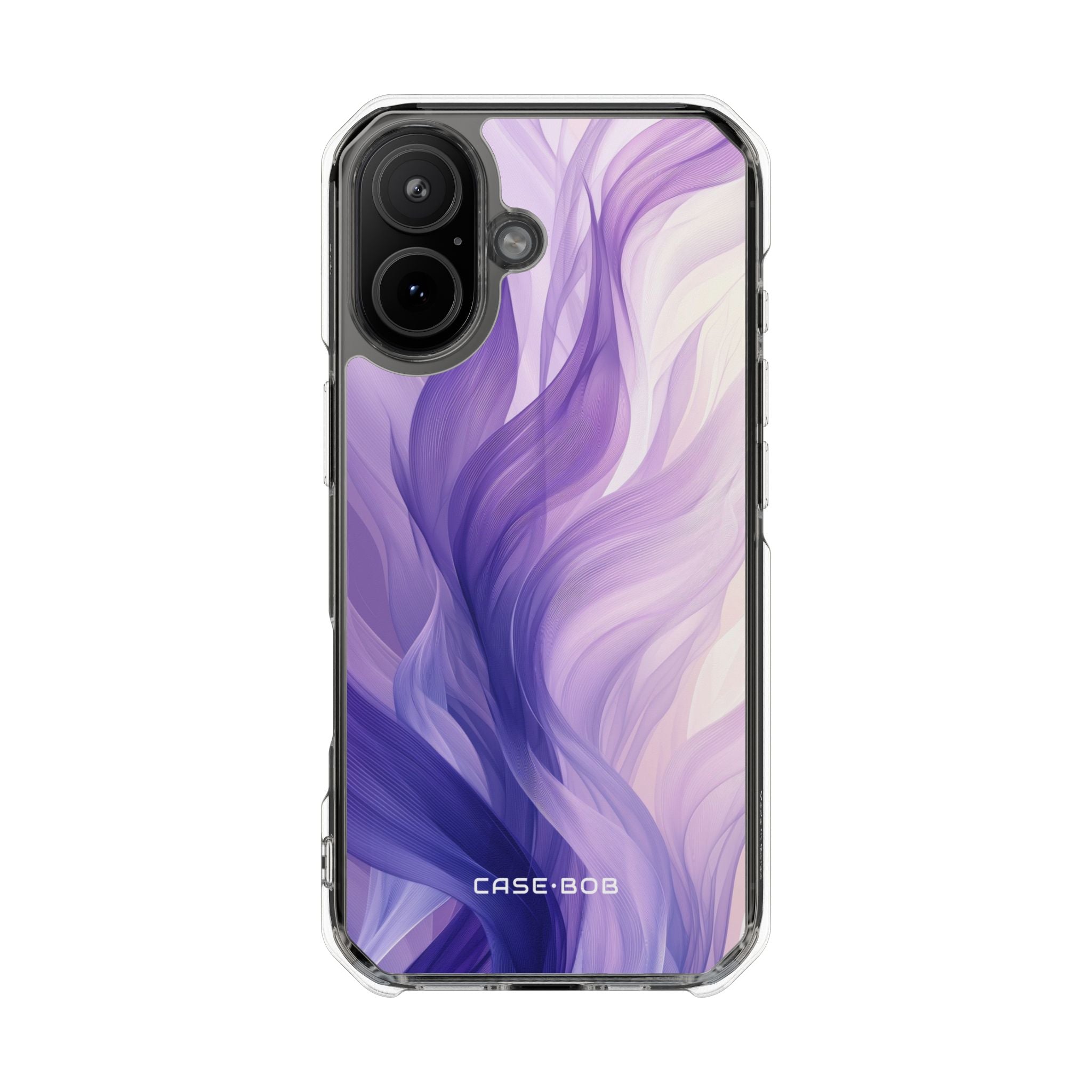 Wavy Lavender Ribbons iPhone 17 Case - Impact