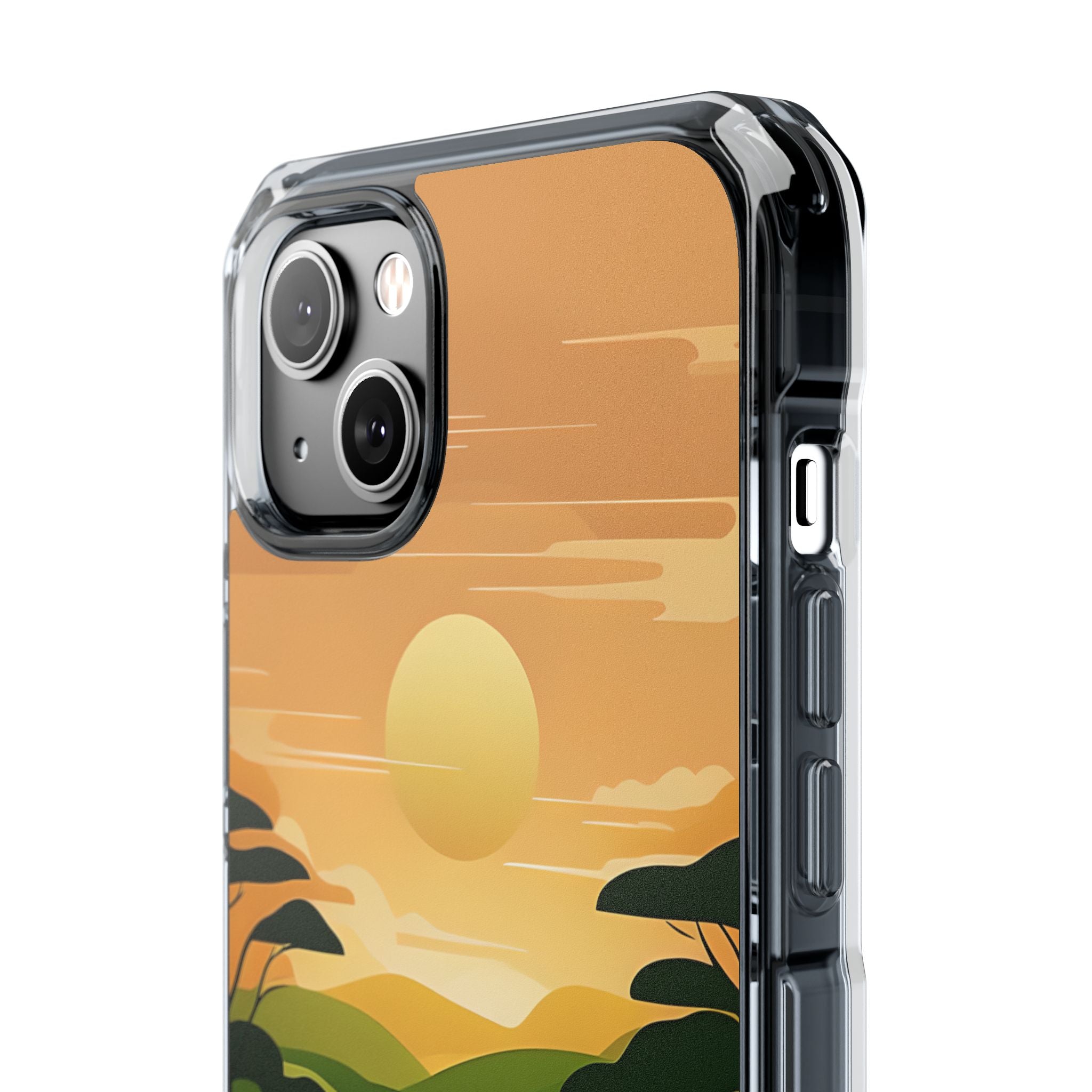 Verdant Horizon Sun · Impact Phone Case for iPhone · Magsafe