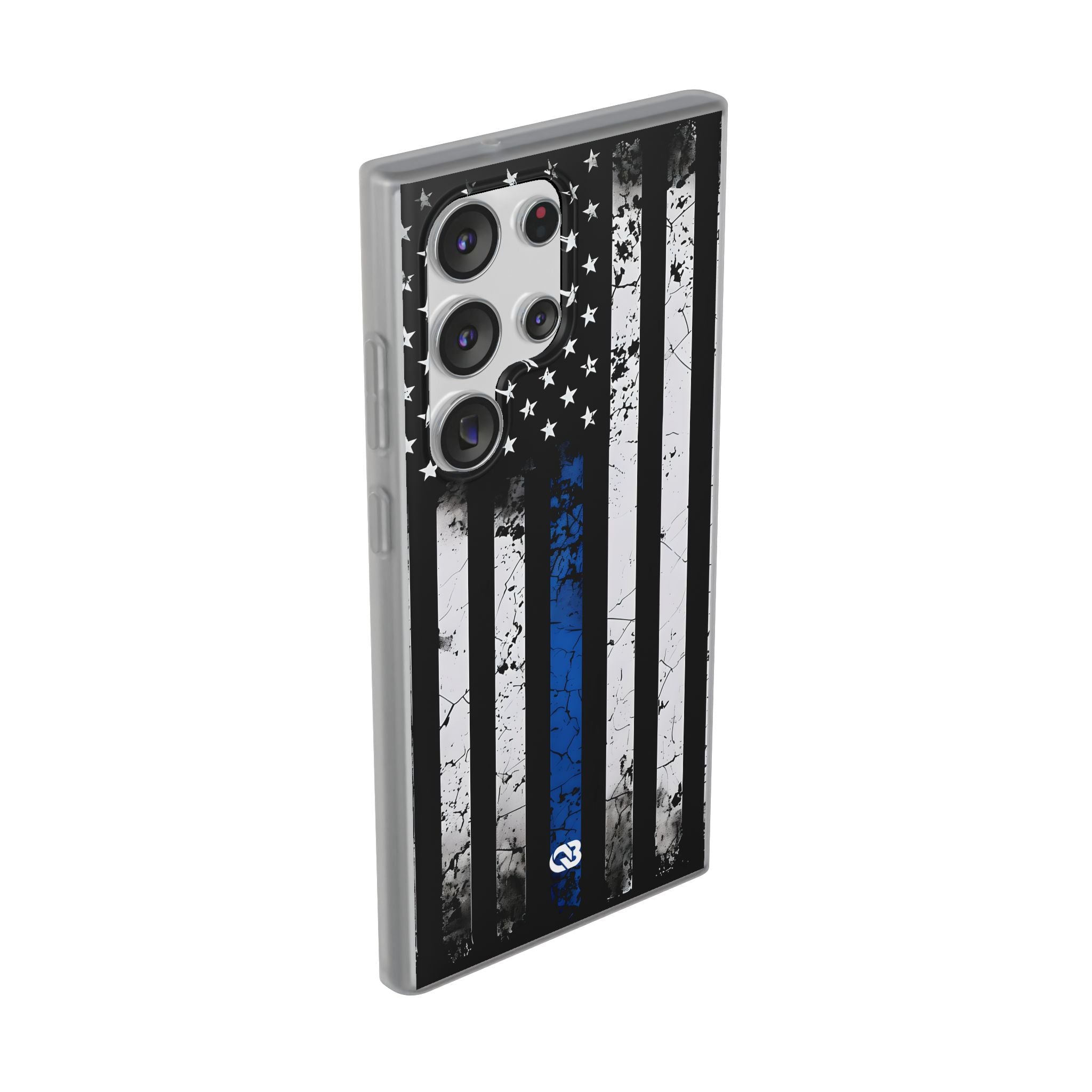 Gritty Cobalt Flag · Soft Handyhülle für Samsung