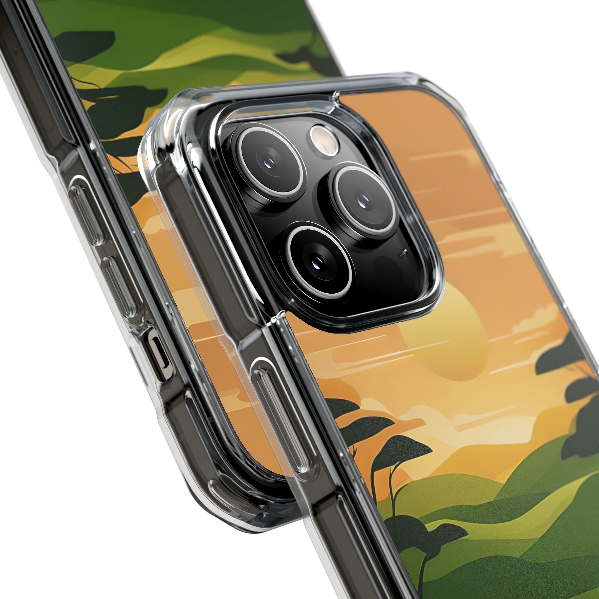 Verdant Horizon Sun · Impact Phone Case for iPhone · Magsafe