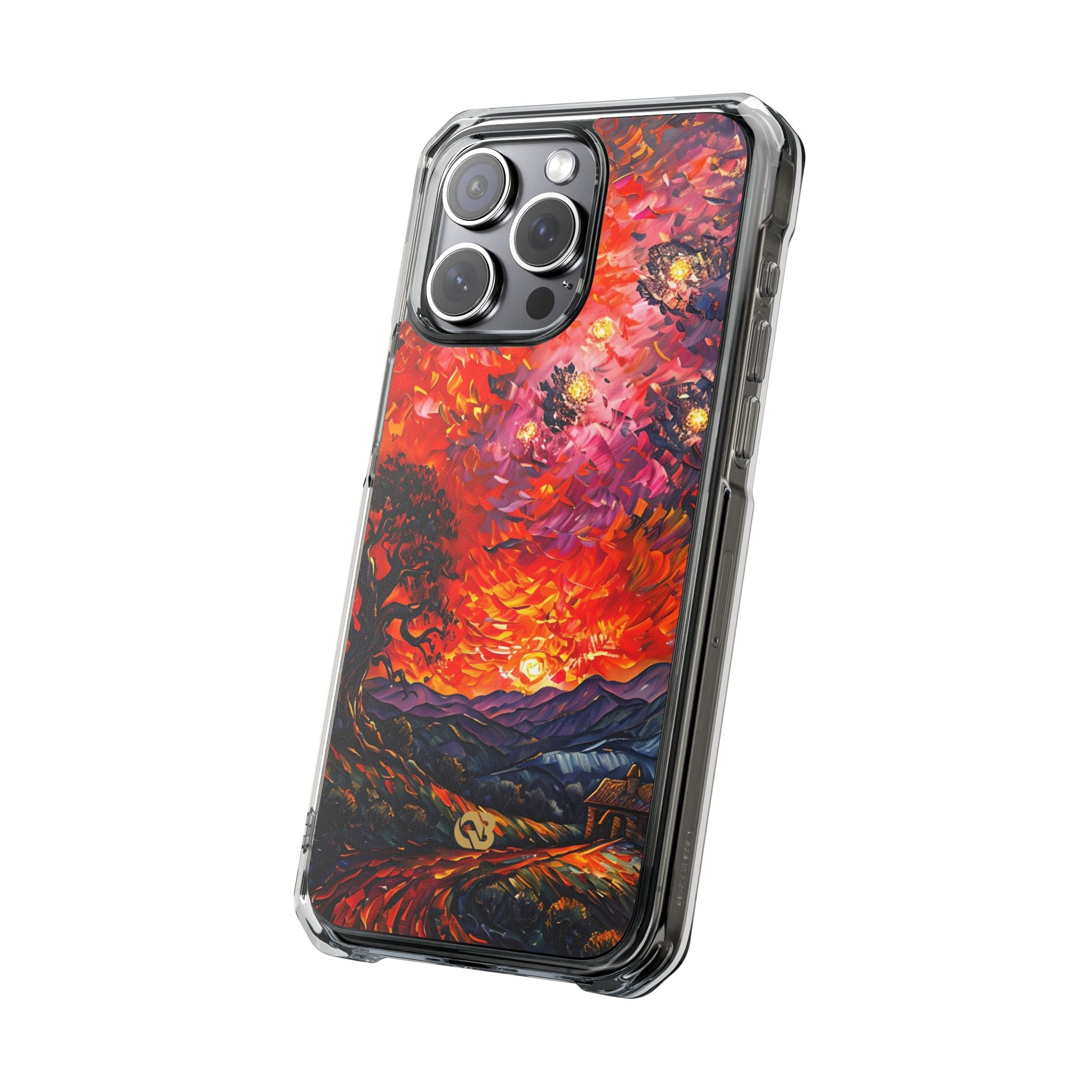 Molten Sky Tree · Impact Coque de téléphone pour iPhone · Magsafe