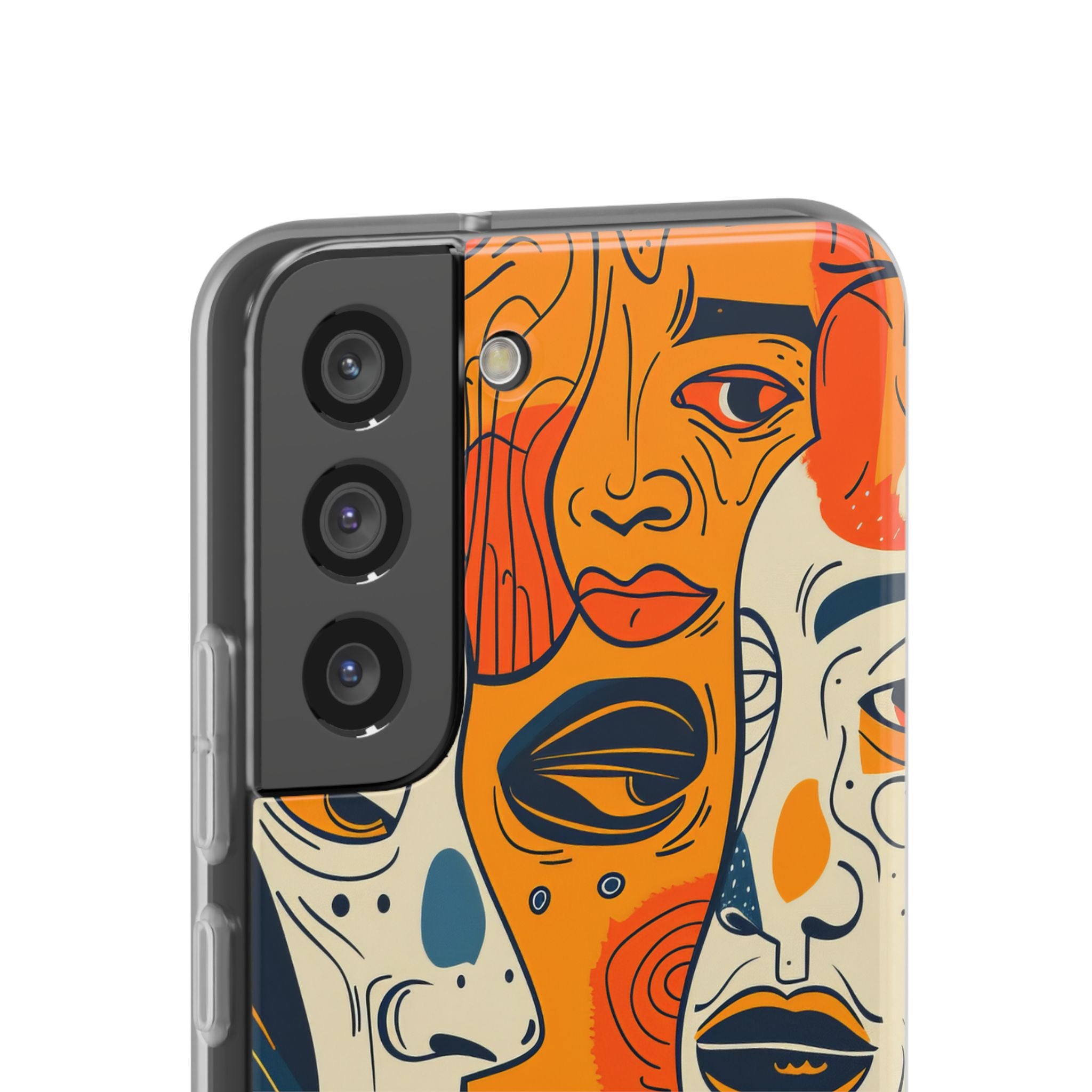 Verwarde gezichten zonsondergang Samsung S22 - Soft