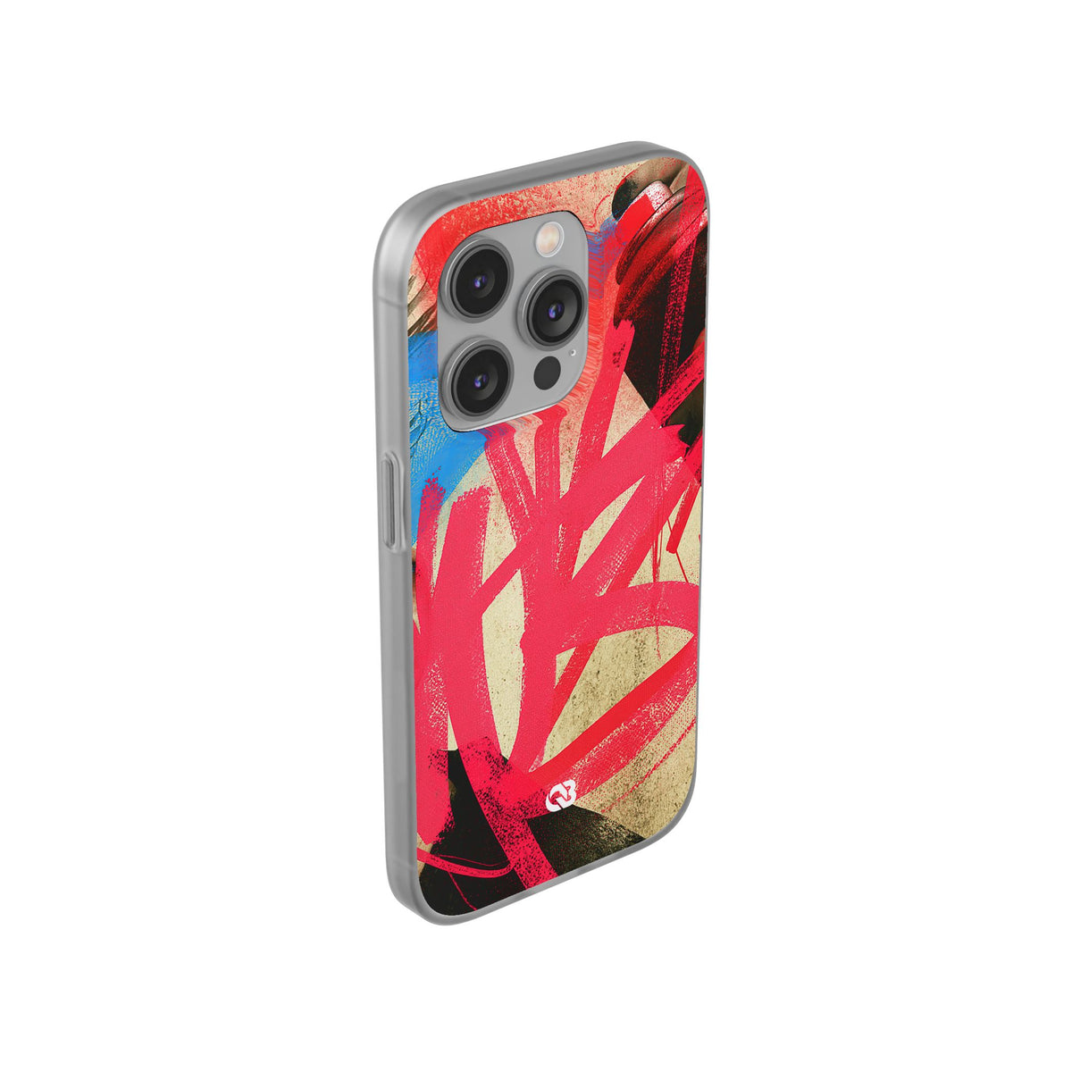 Neon Spray Tag · Lite Phone Case for iPhone · Pink