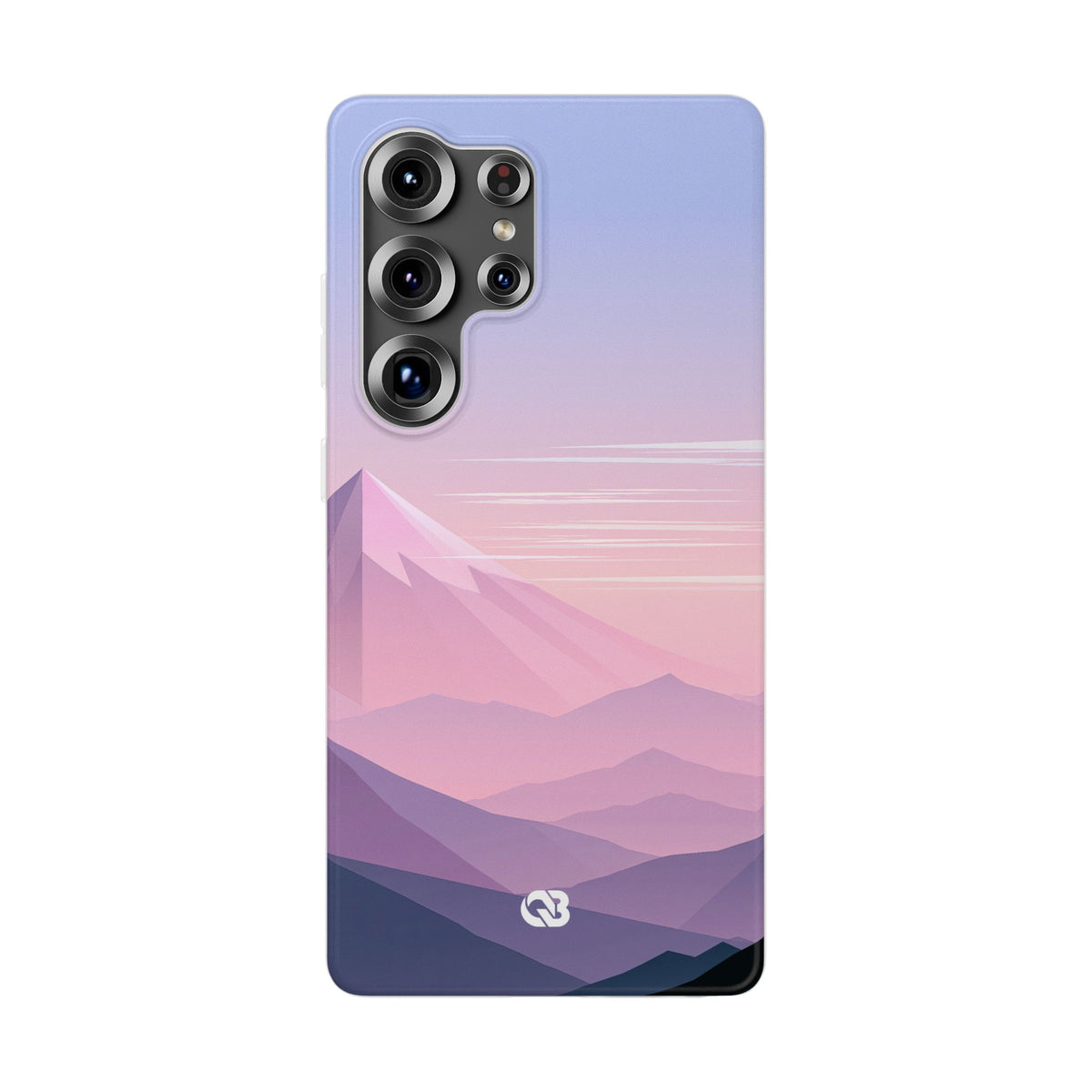 Purple Lite Phone Case for Samsung - Lavender Alpine Dawn