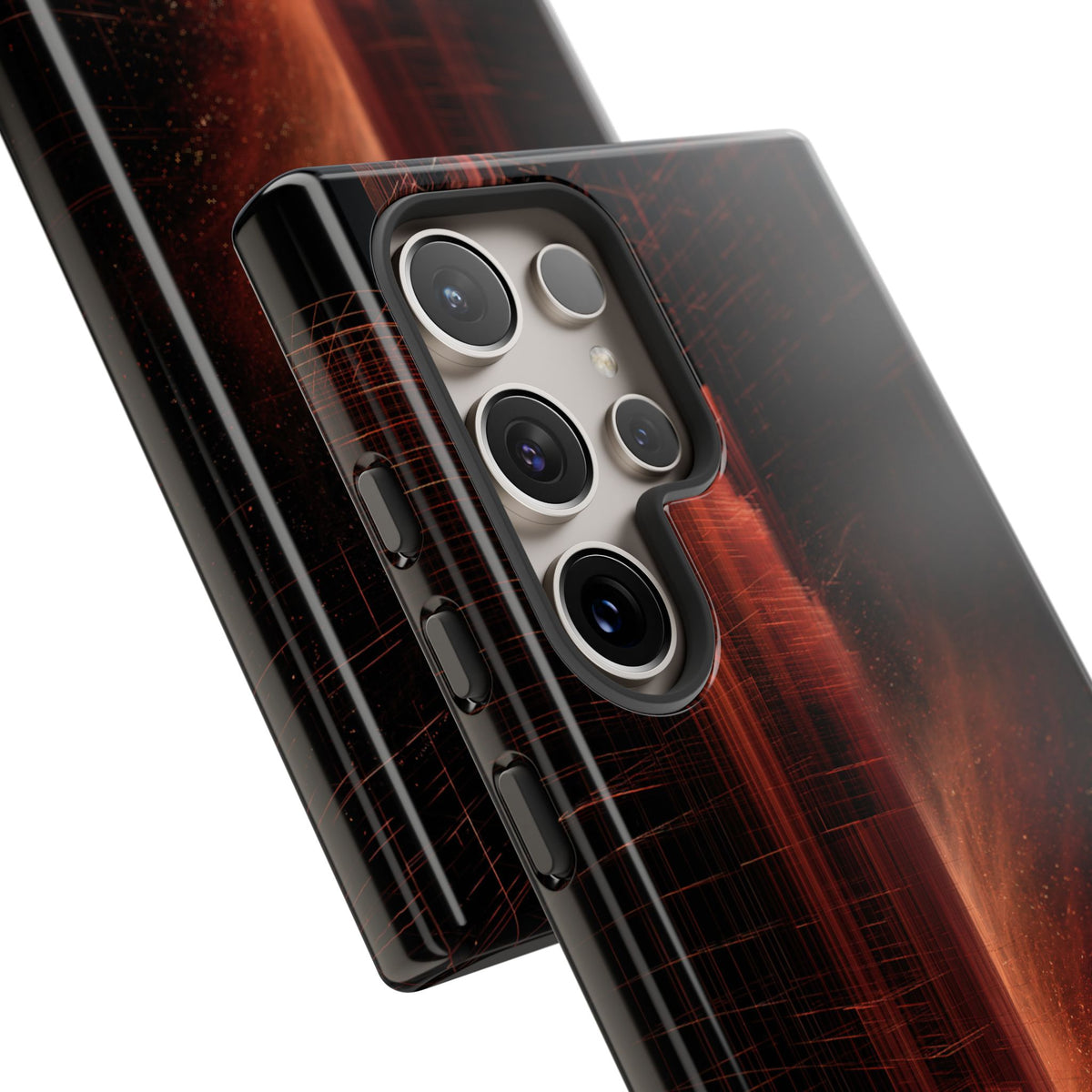 Luminous Monolith · Tough Phone Case for Samsung · Black