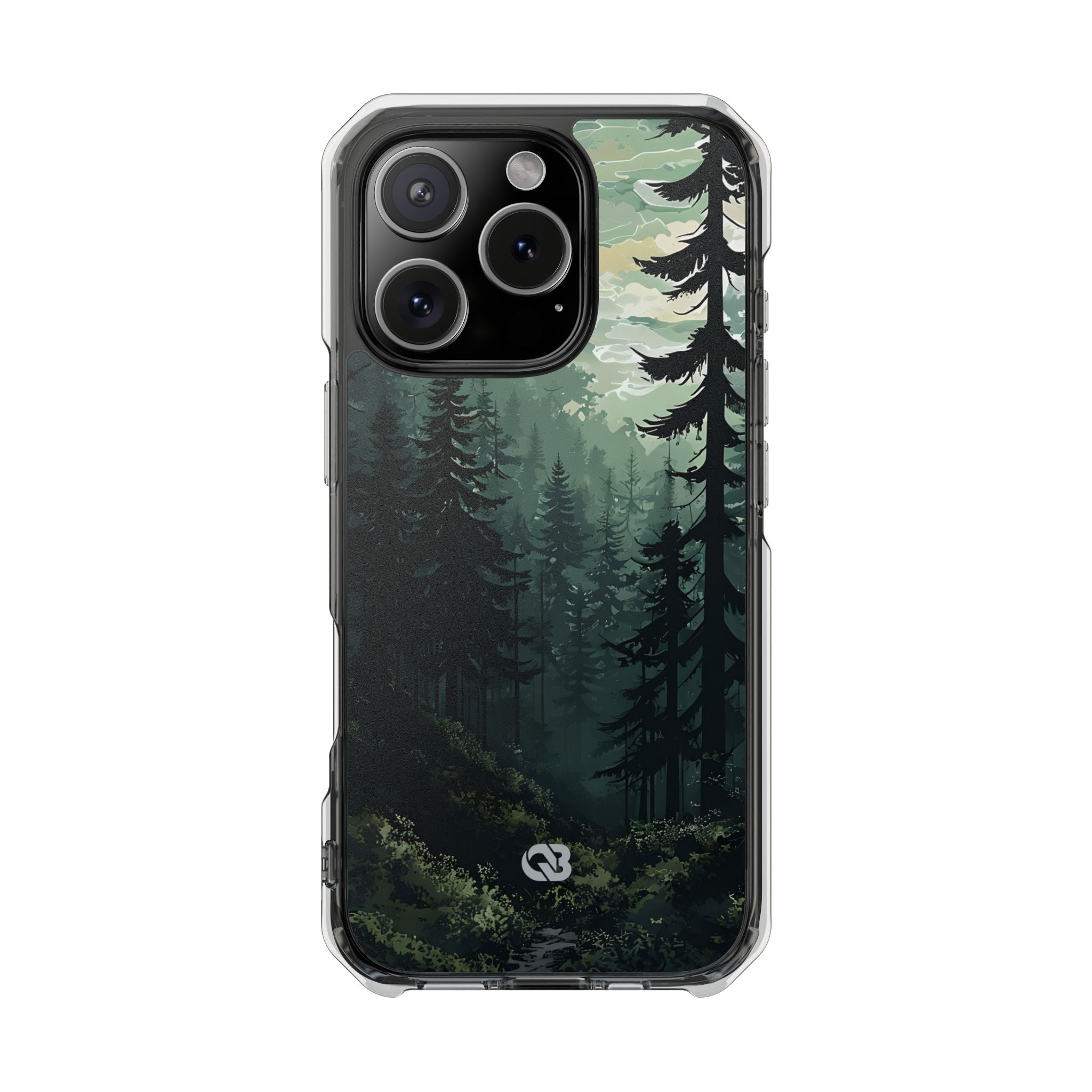 Misty Pine Shadow · Impact Phone Case for iPhone · Magsafe