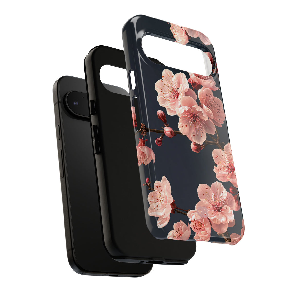 Midnight Sakura Bloom · Tough Phone Case for Pixel · Pink