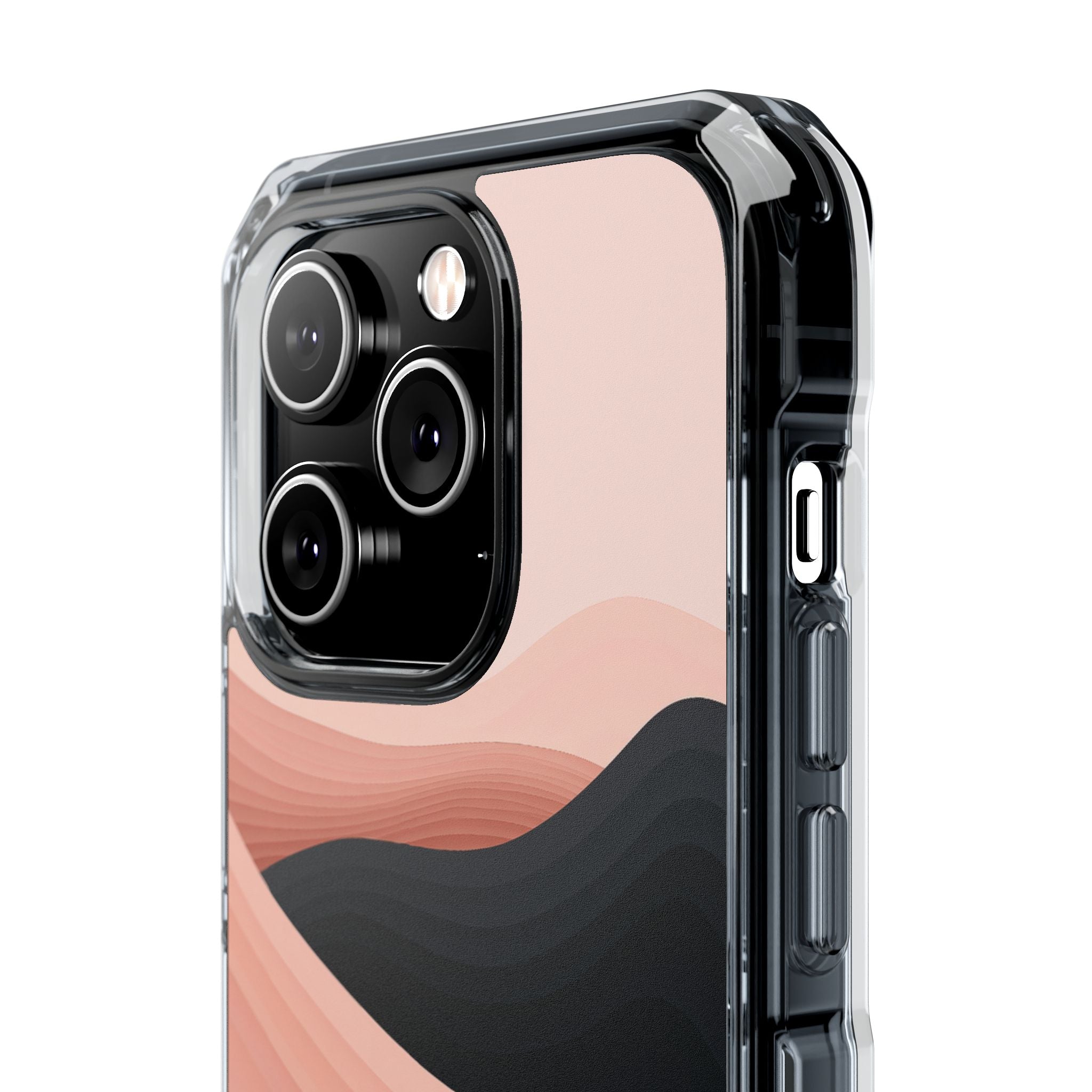 Pink Impact MagSafe Phone Case for iPhone - Dune Shadow Layers
