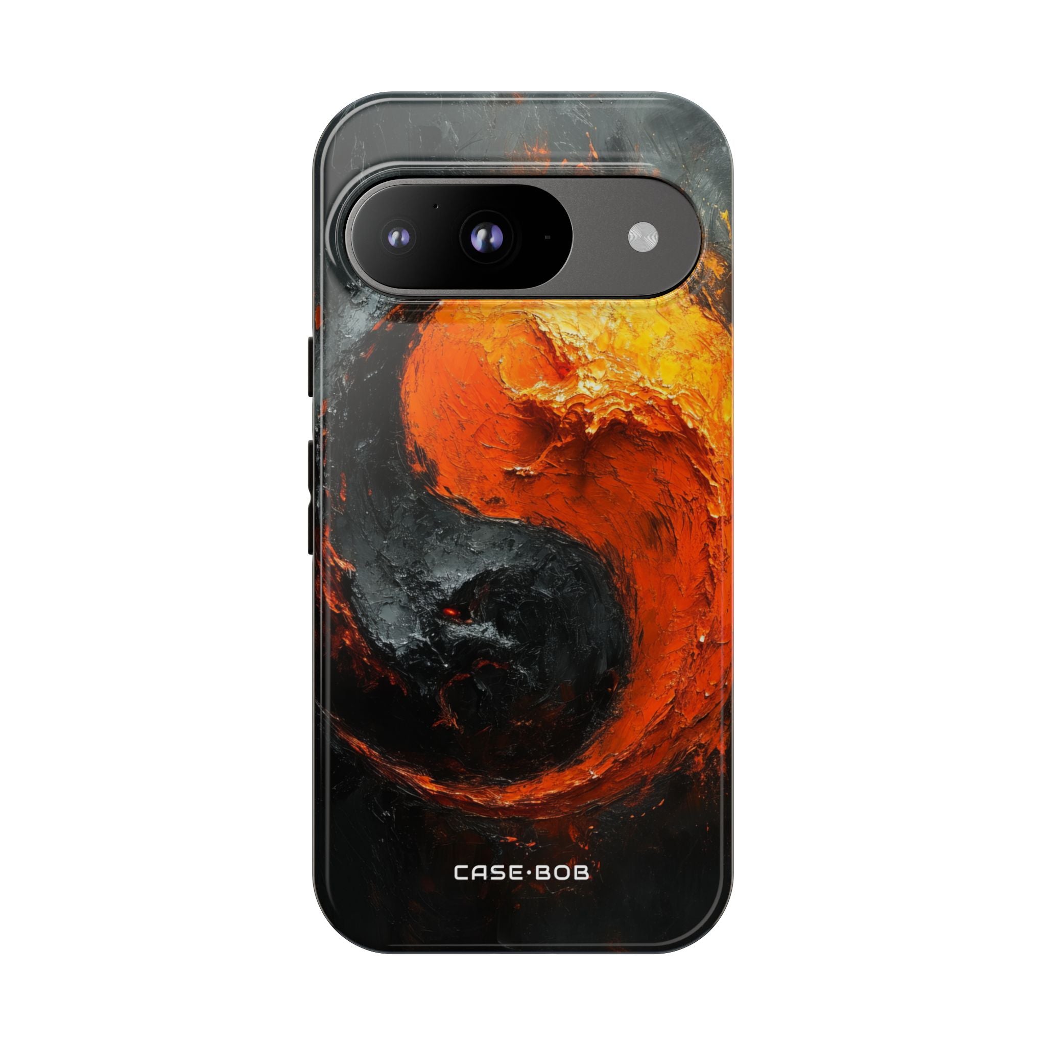 Geschmolzenes Yin-Yang Google Pixel 9 Case - Tough
