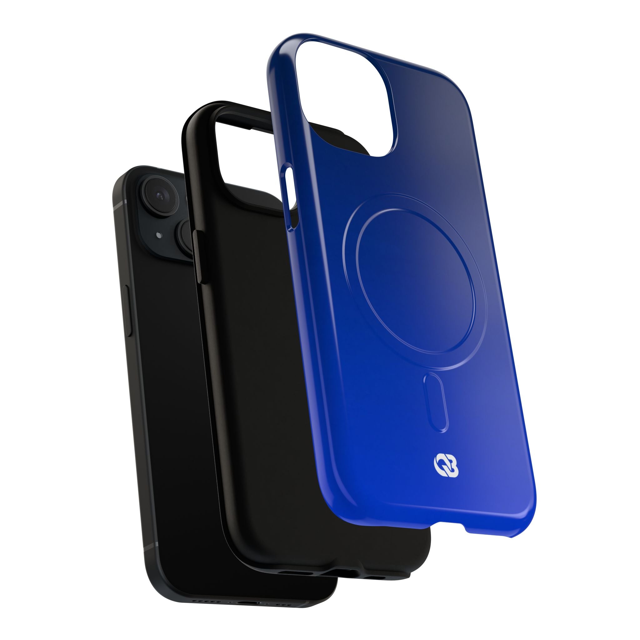 Blue Tough 2.0 Magsafe Phone Case for iPhone - Cobalt Depth Shift