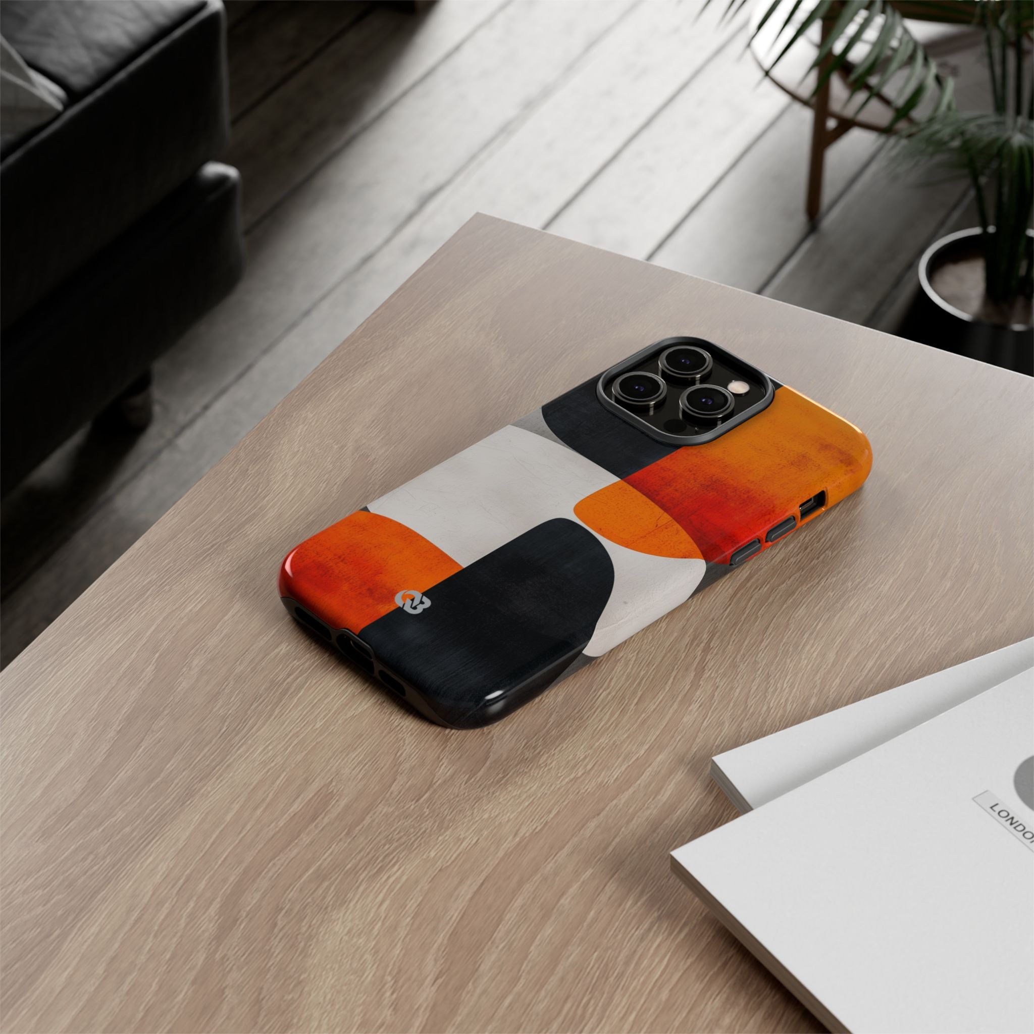 Burnt Amber Flow · Tough Phone Case for iPhone