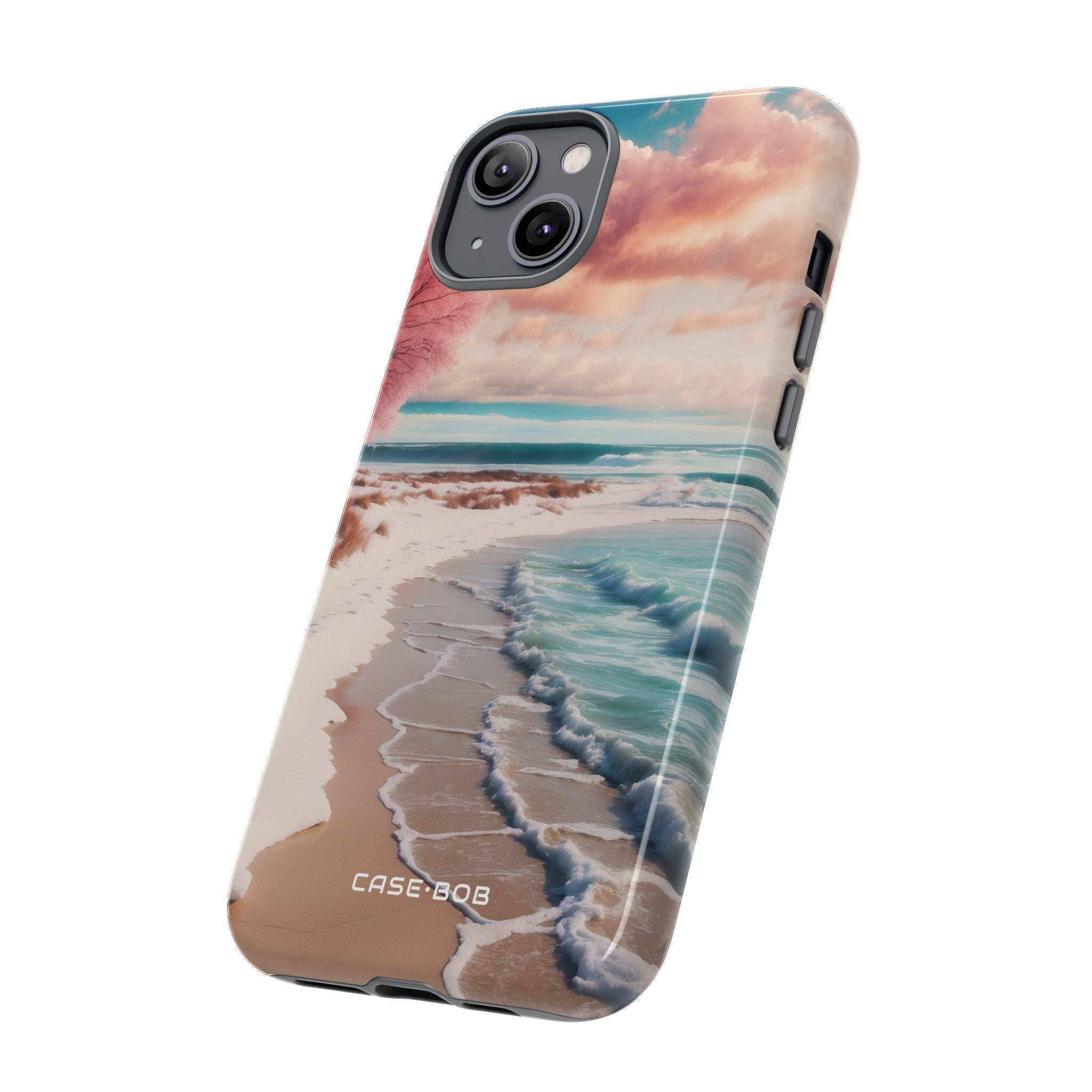 Pink Tree Breeze iPhone 14 Plus Case - Tough