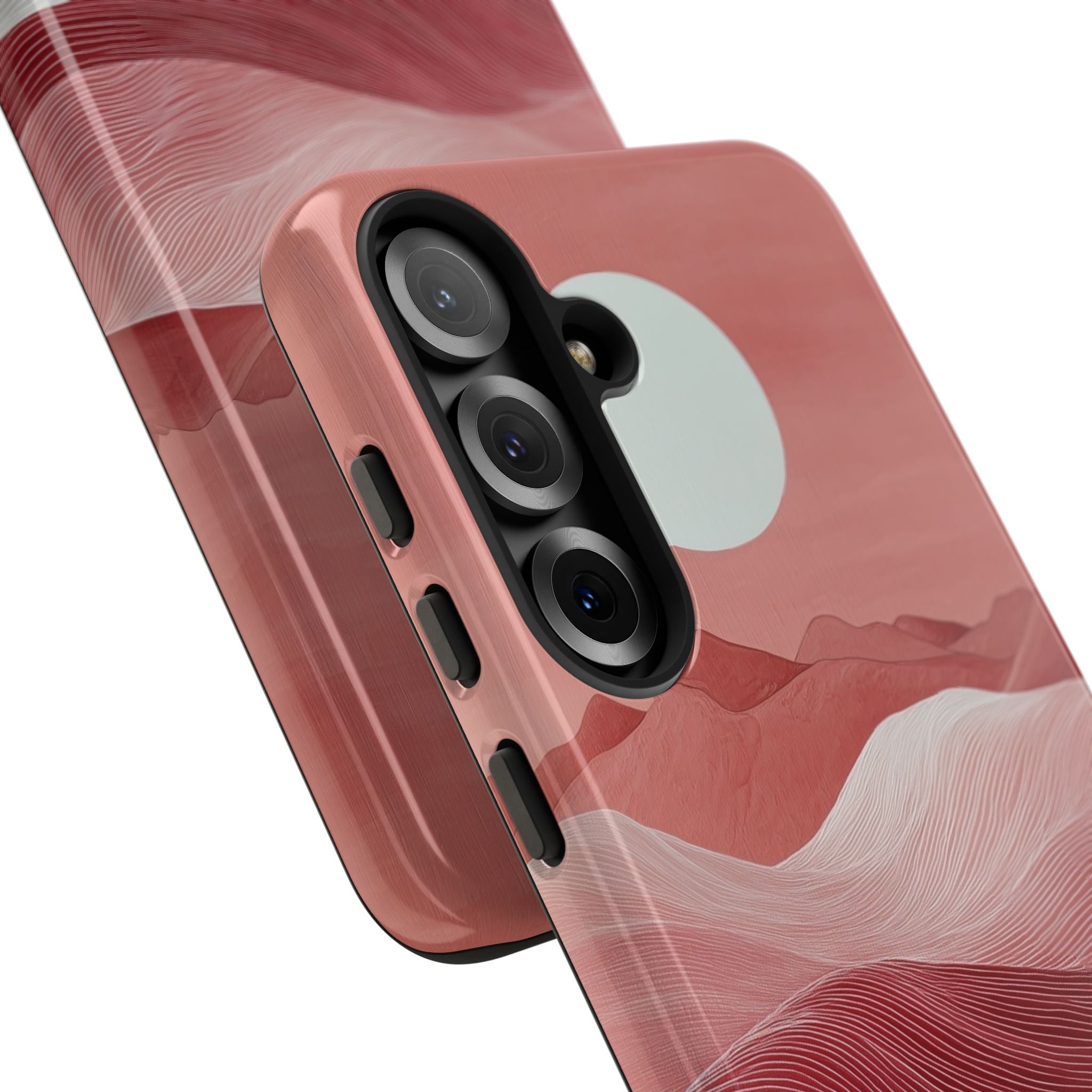 Crimson Dune Horizon · Tough Handyhülle für Samsung