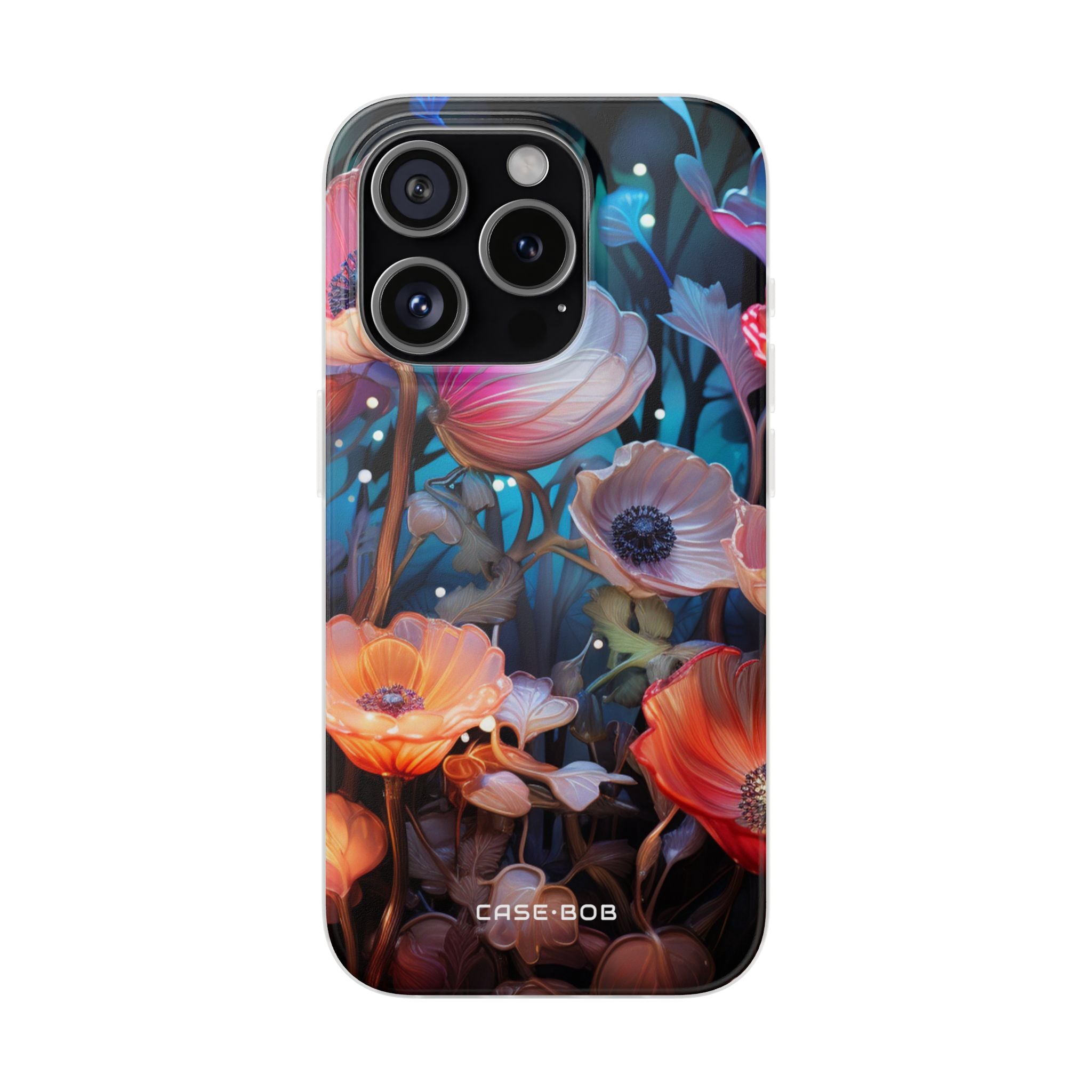 Translucent Bloom iPhone 15 Pro Case - Soft