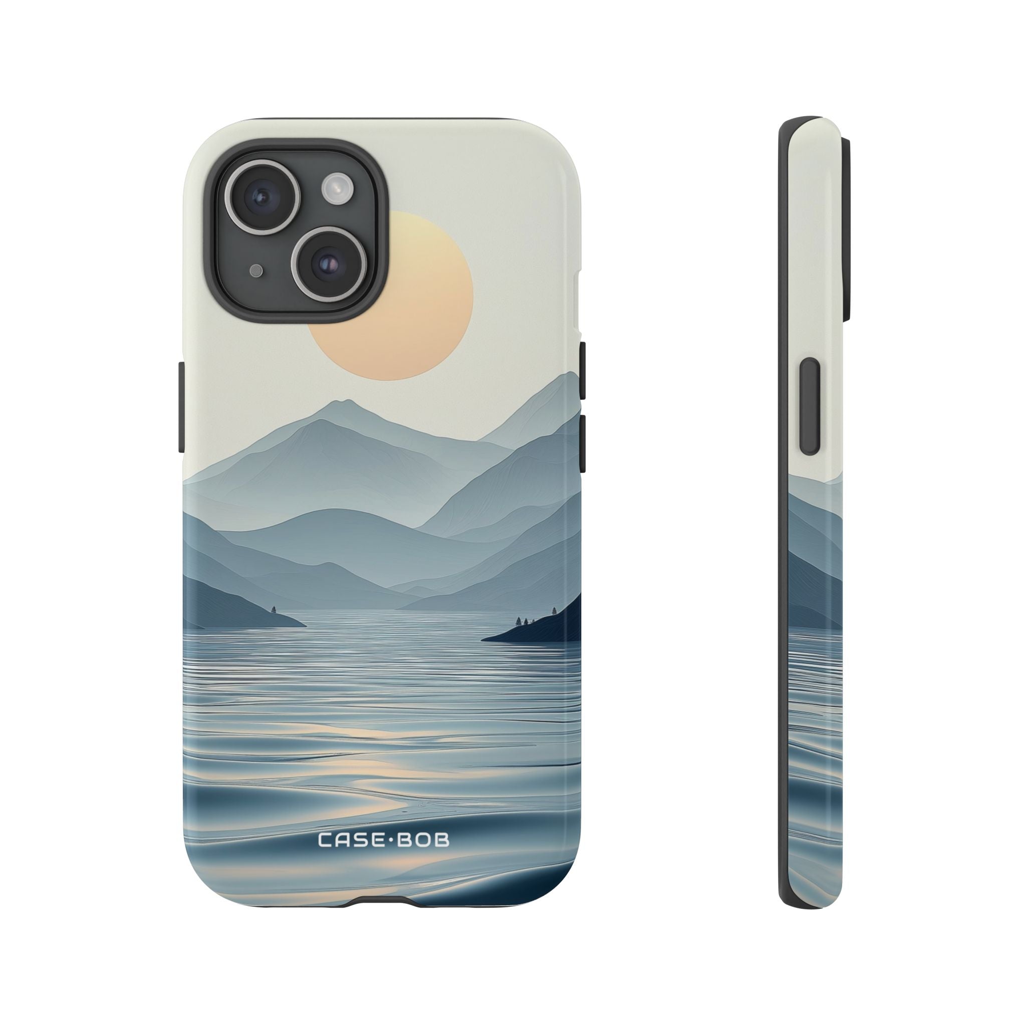 Golden Horizon iPhone 15 Case - Tough