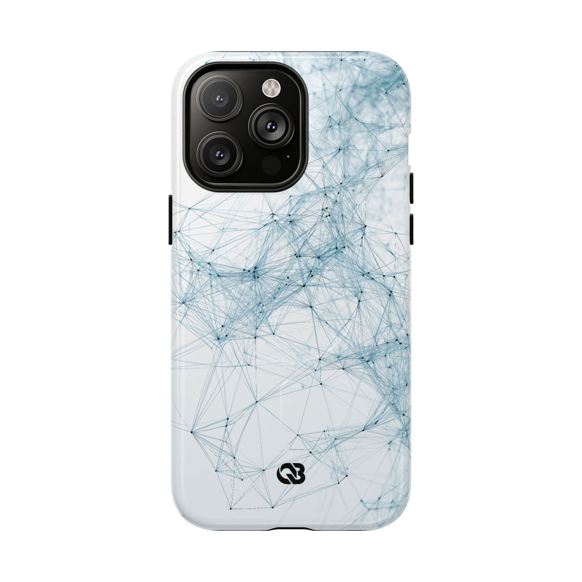 Blue Tough 2.0 Magsafe Phone Case for iPhone - Glacial Neural Web