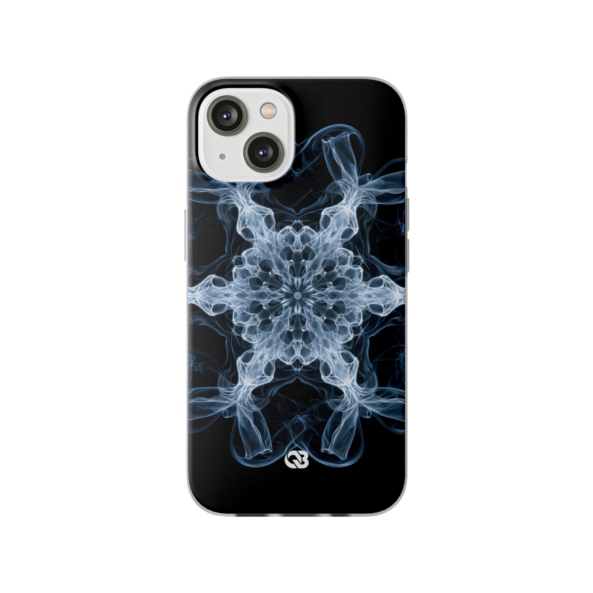 Blue Lite Phone Case for iPhone - Glacial Smoke Crown