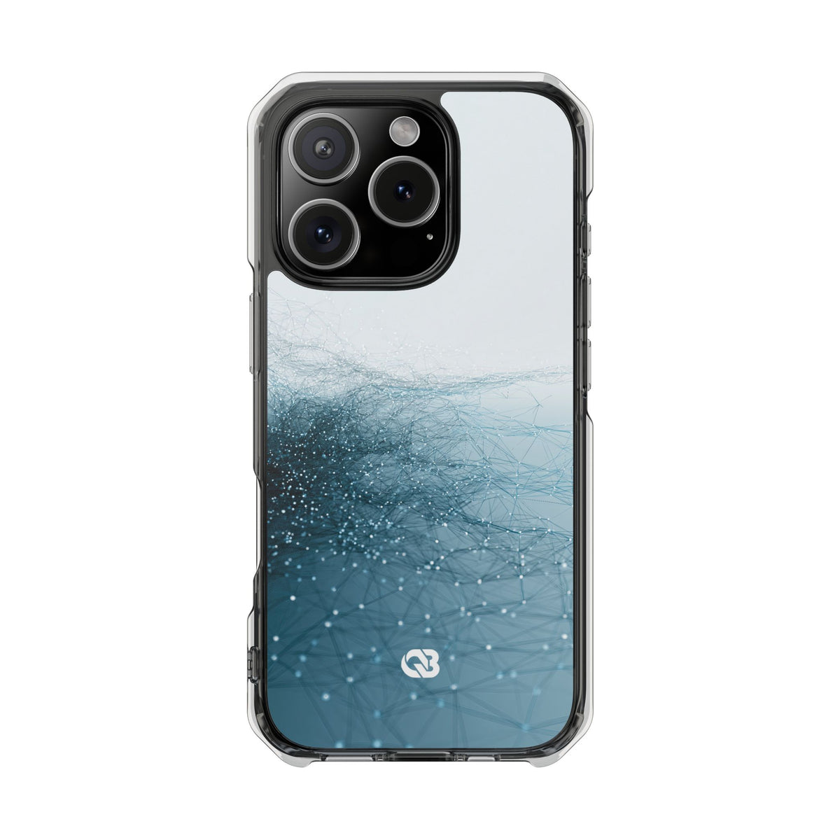Teal Impact MagSafe Phone Case for iPhone - Arctic Pulse Mesh