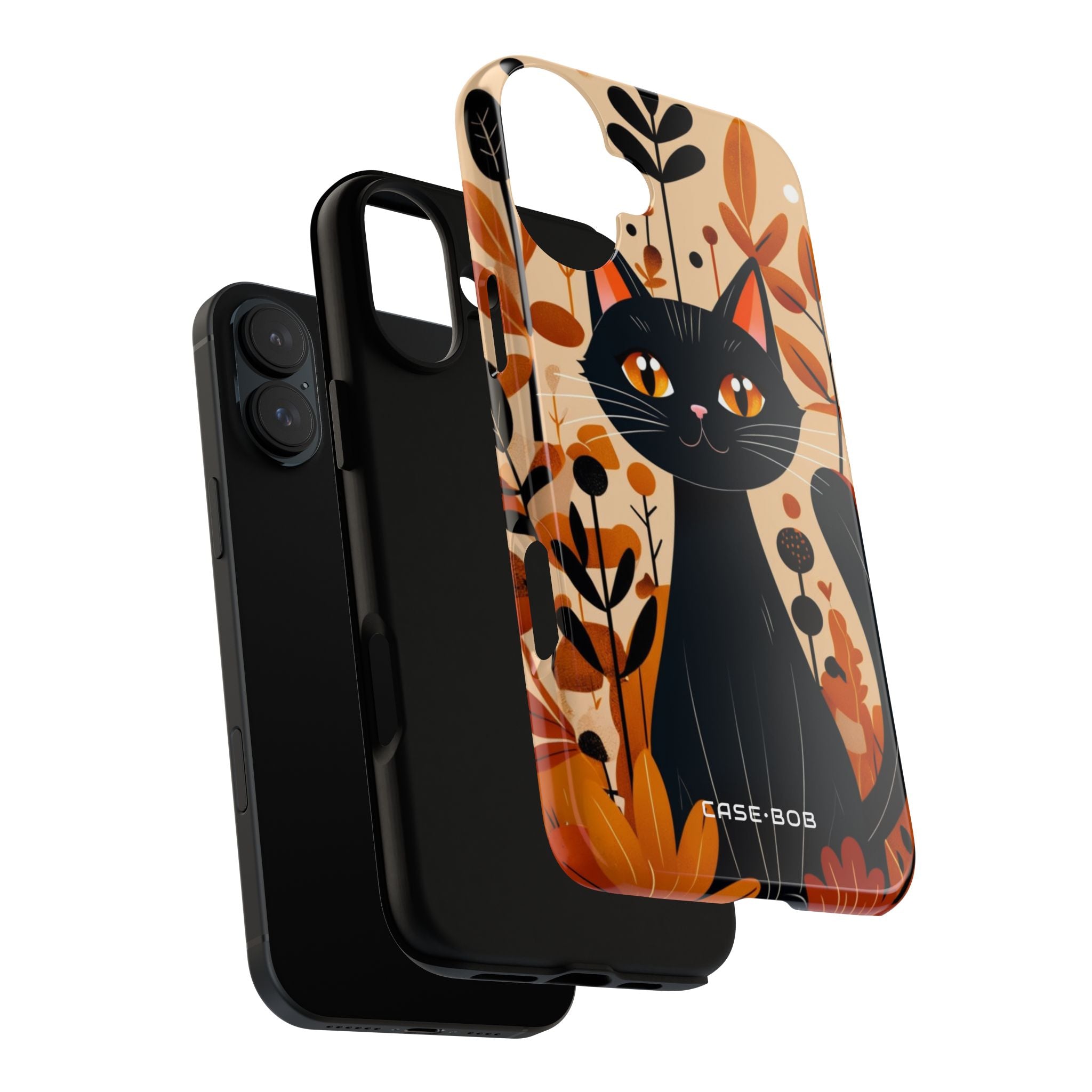 Whiskered Glow iPhone 16 Plus Case - Tough