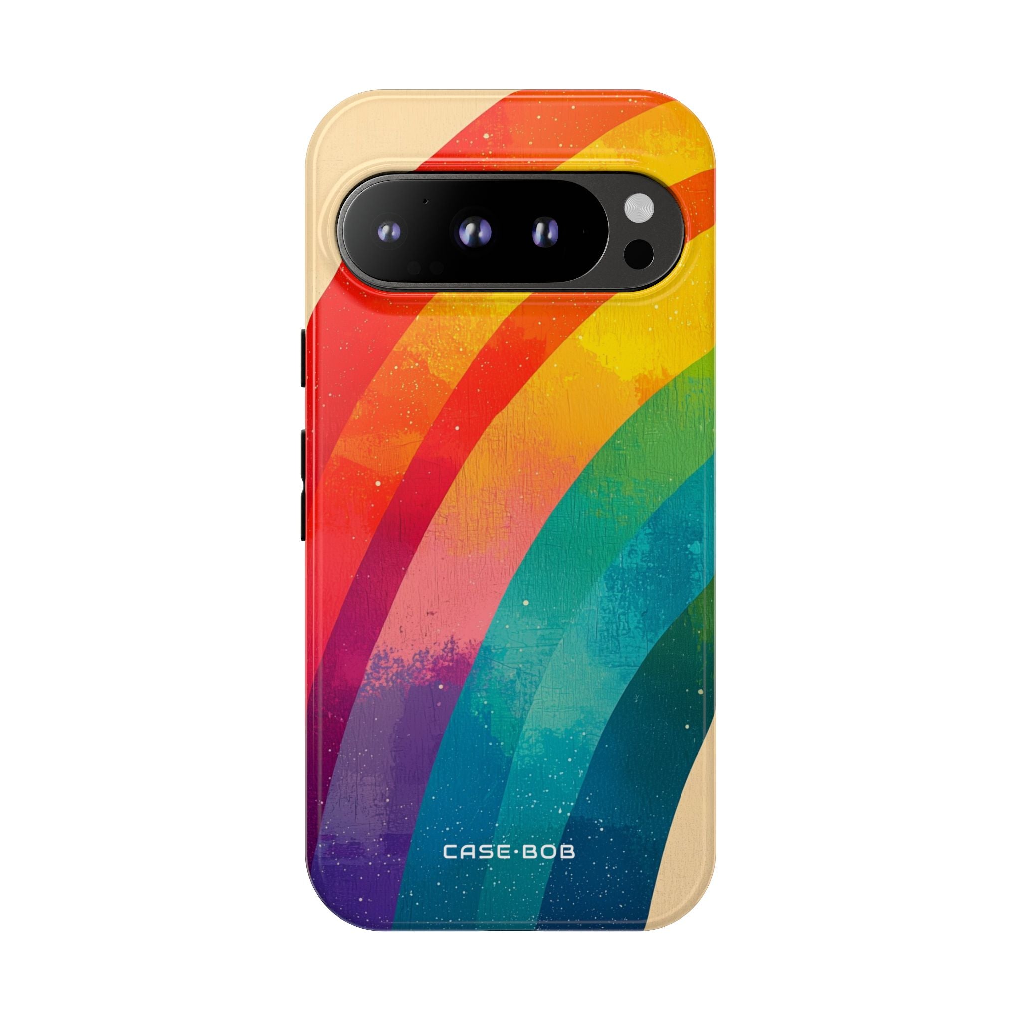 Texturerad Rainbow Arc Google Pixel 9 Pro Case - Tough