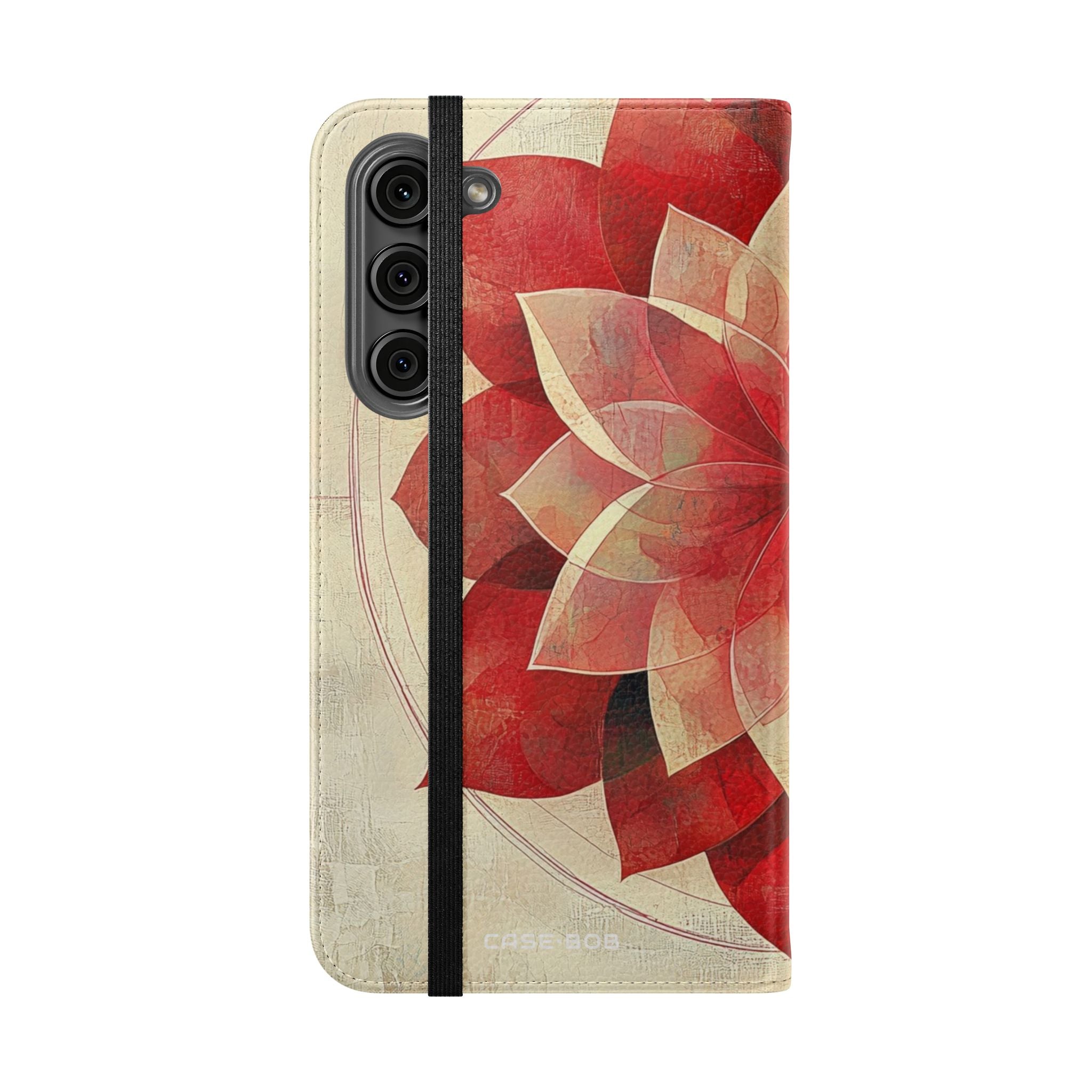 Crimson Bloom - Samsung S23+ Case - Wallet
