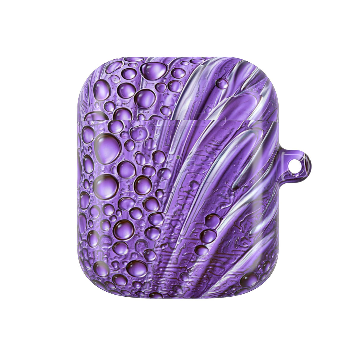 Violet Liquid Gel · Hard Case for AirPods & AirPods Pro · Purple