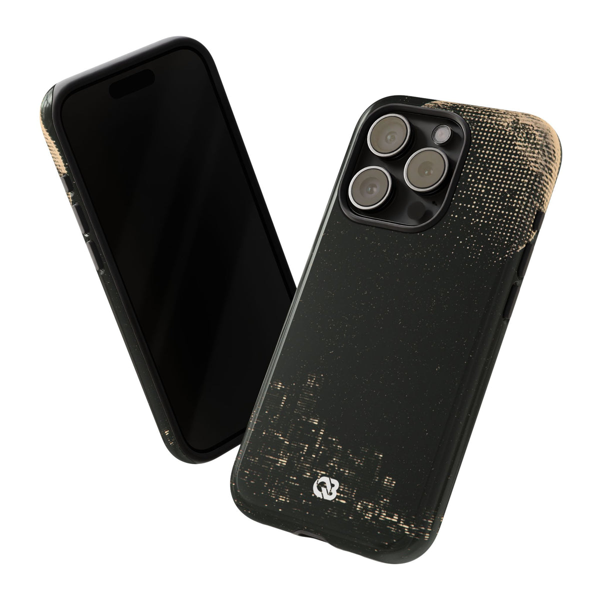 Lunar Metropolis Nocturne · Tough Phone Case for iPhone · Black
