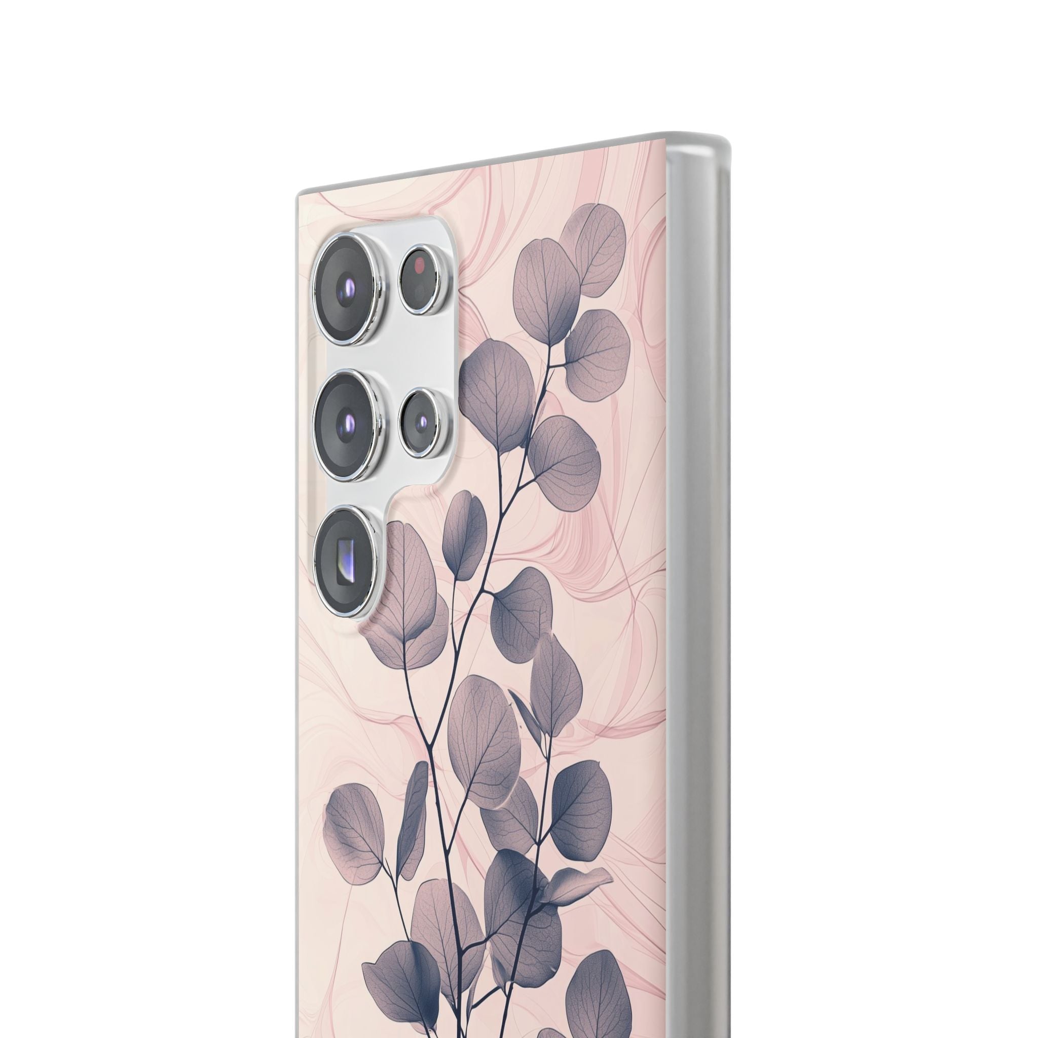 Ethereal Indigo Eucalyptus · Soft Phone Case for Samsung
