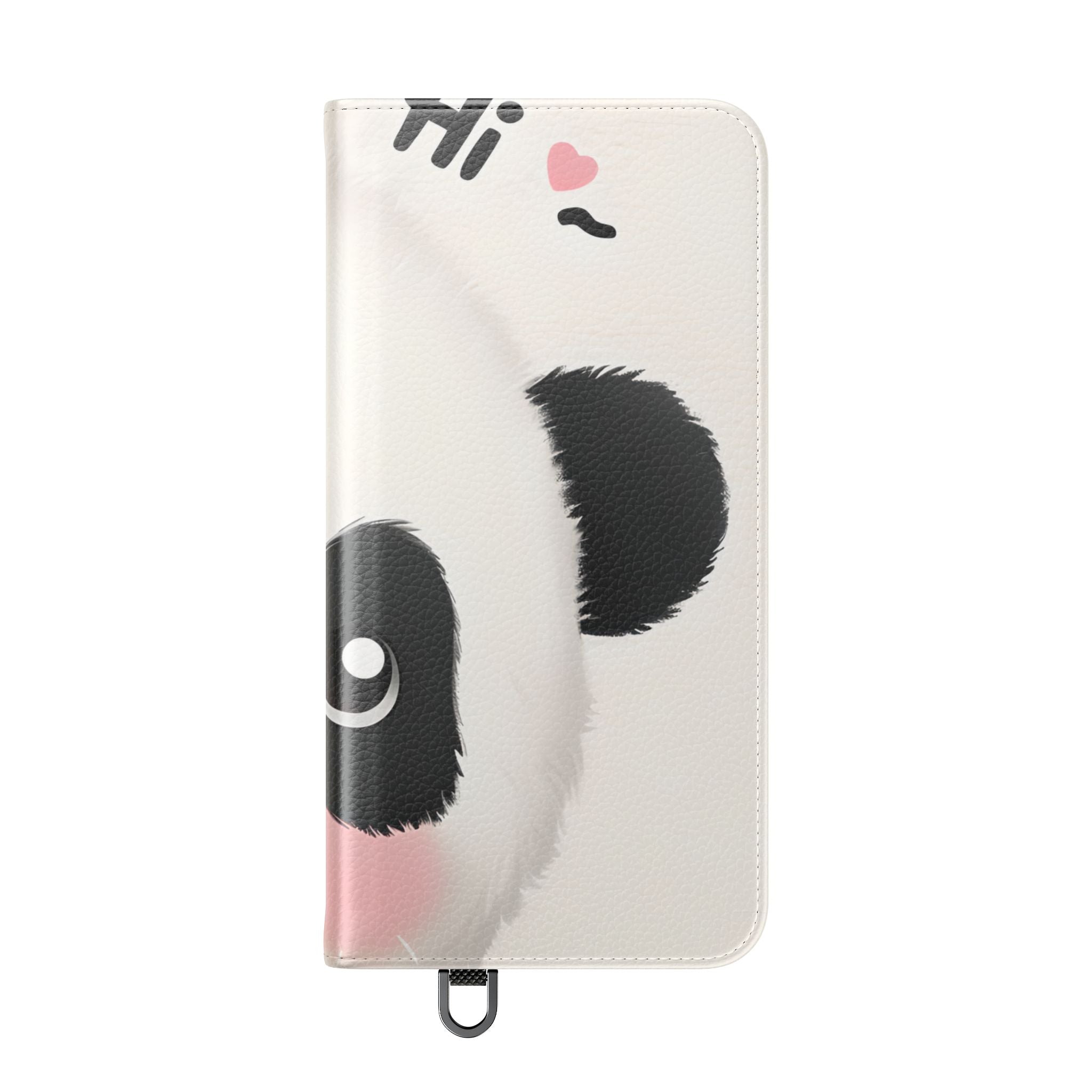 Peeking Panda Blush - Samsung S25+ Case - Wallet
