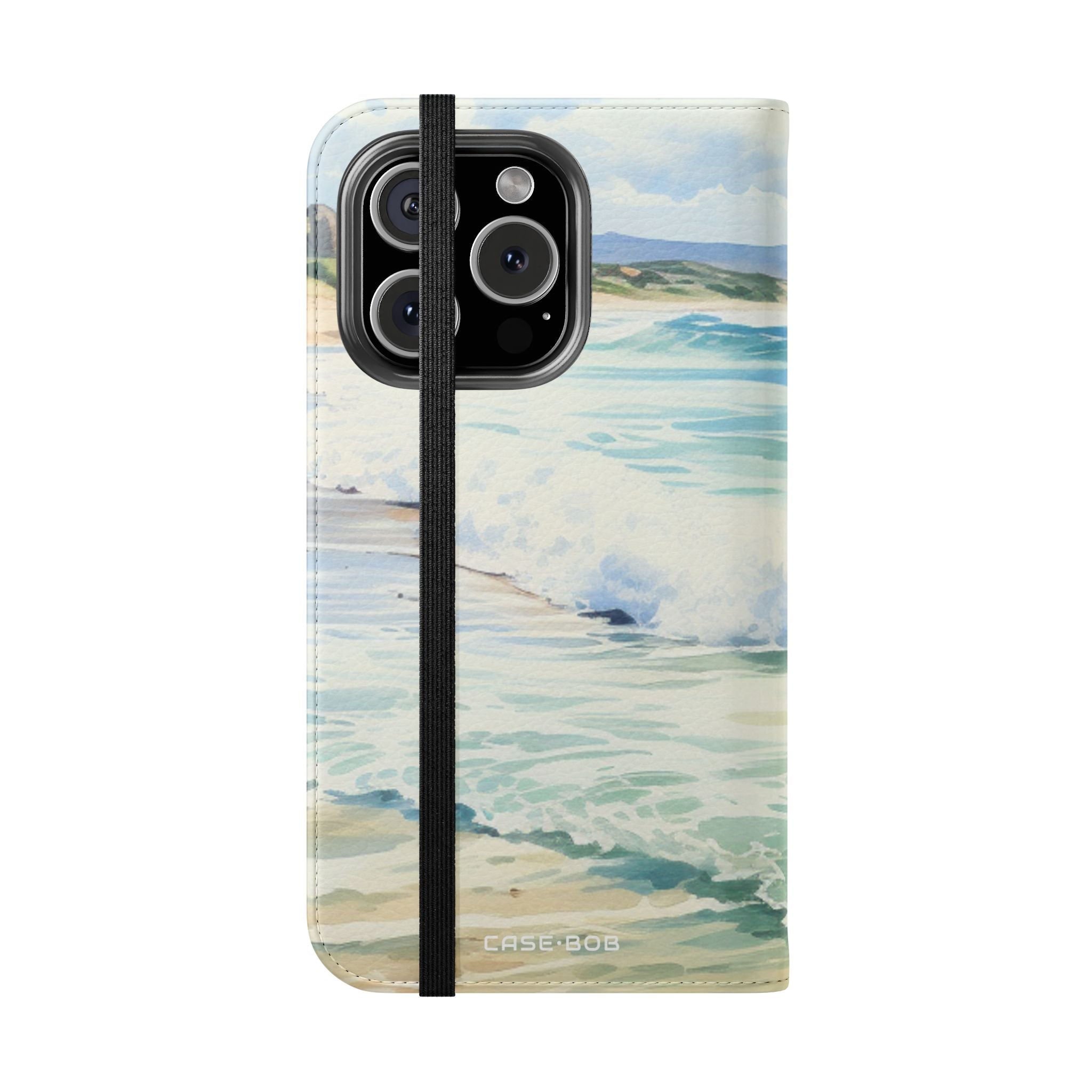 Foaming Blue Waves - iPhone 16 Pro Case - Wallet