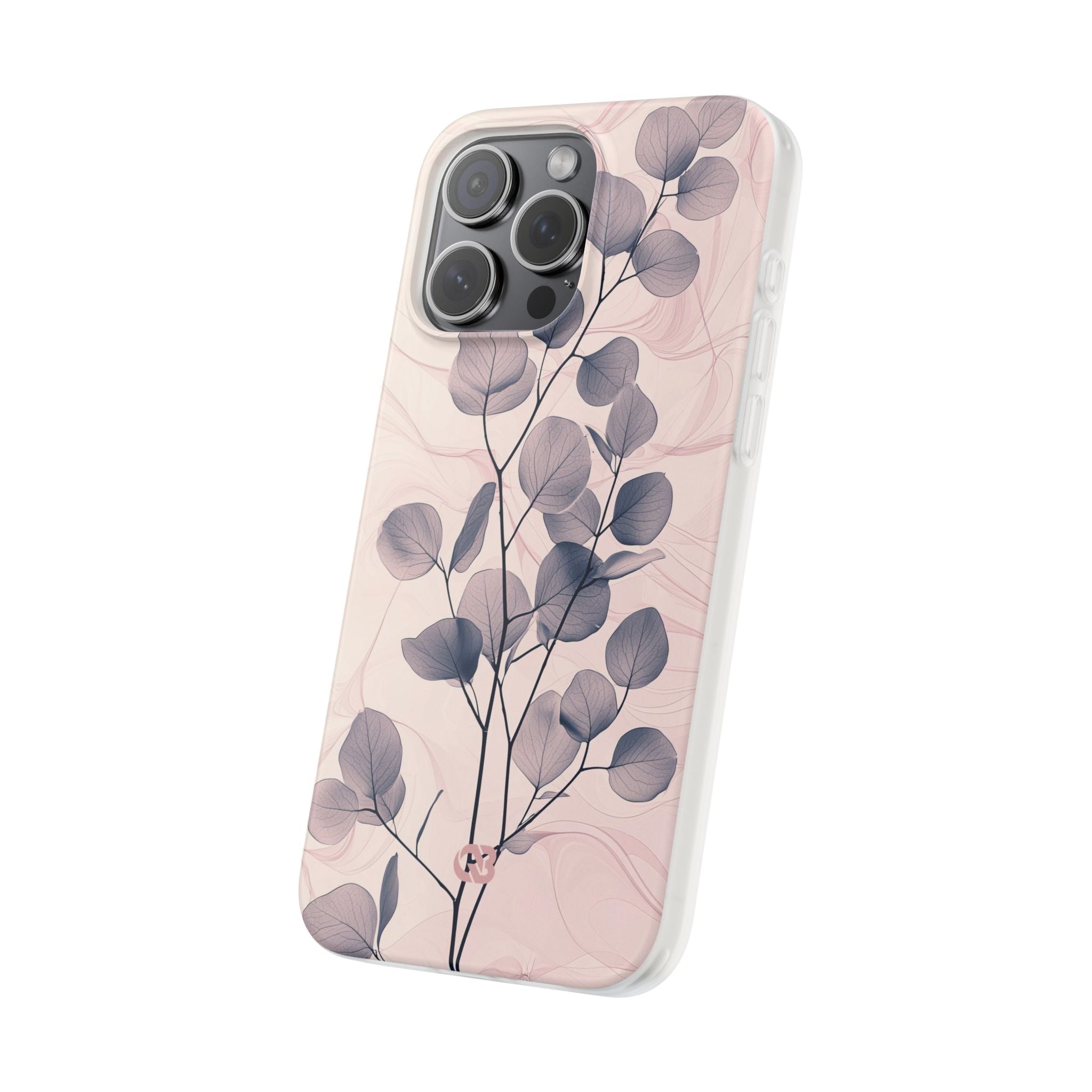 Ethereal Indigo Eucalyptus · Soft Phone Case for iPhone