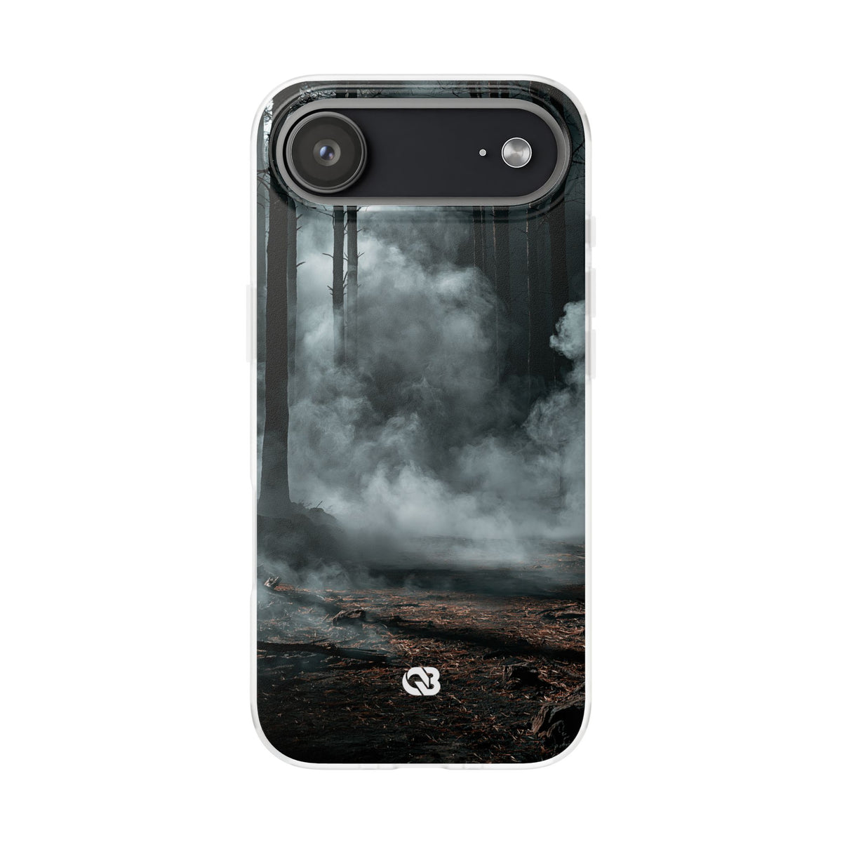 Shadowed Pine Mist · Lite Phone Case for iPhone · Black