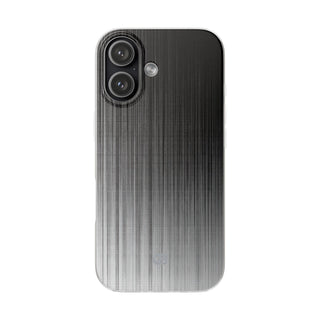 Grey Lite Phone Case for iPhone - Static Vertical Dither