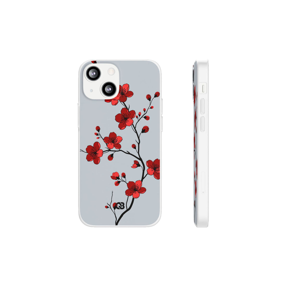 Scarlet Plum Blossom · Lite Phone Case for iPhone · Red
