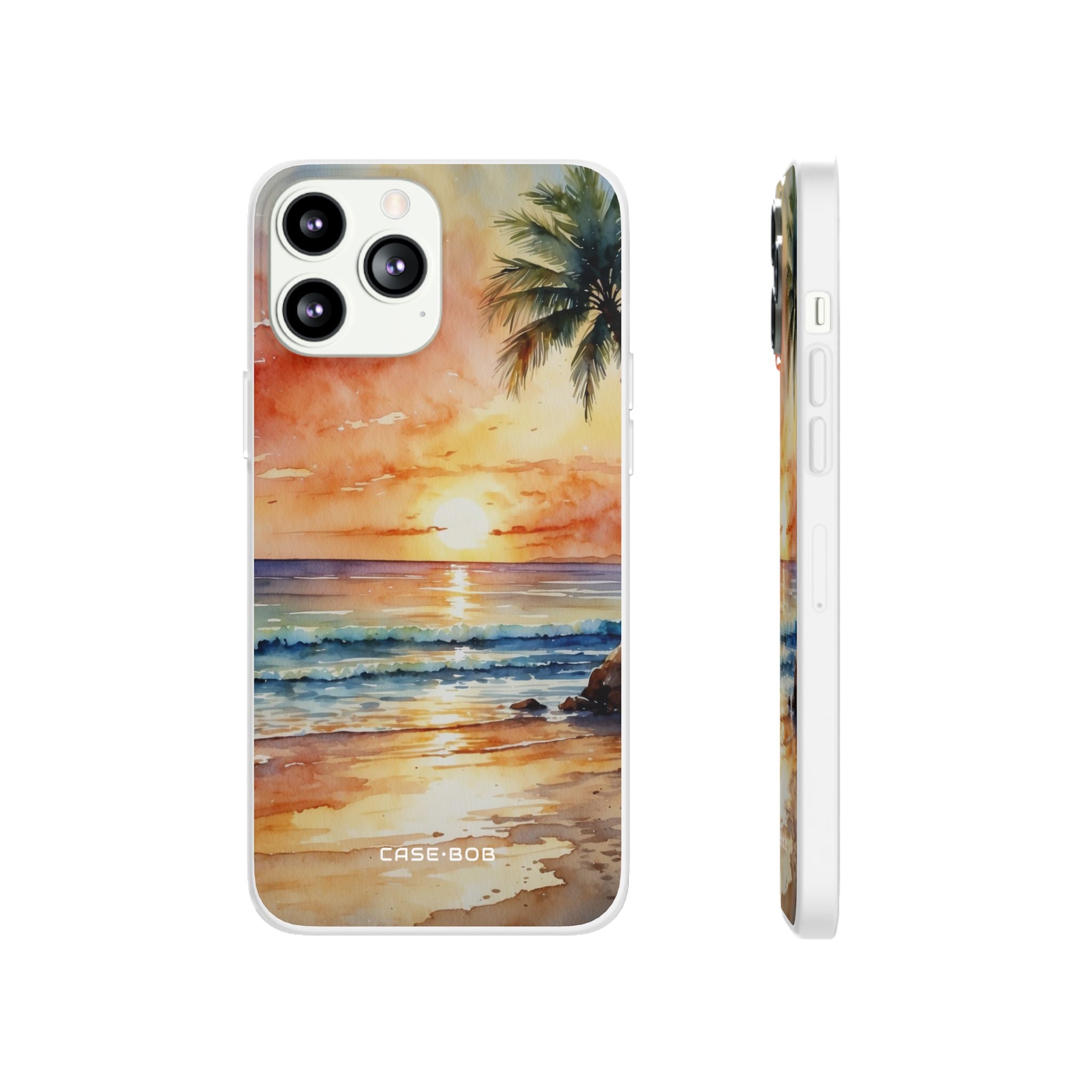Sonnenuntergang Palme iPhone 13 Pro Max - Soft