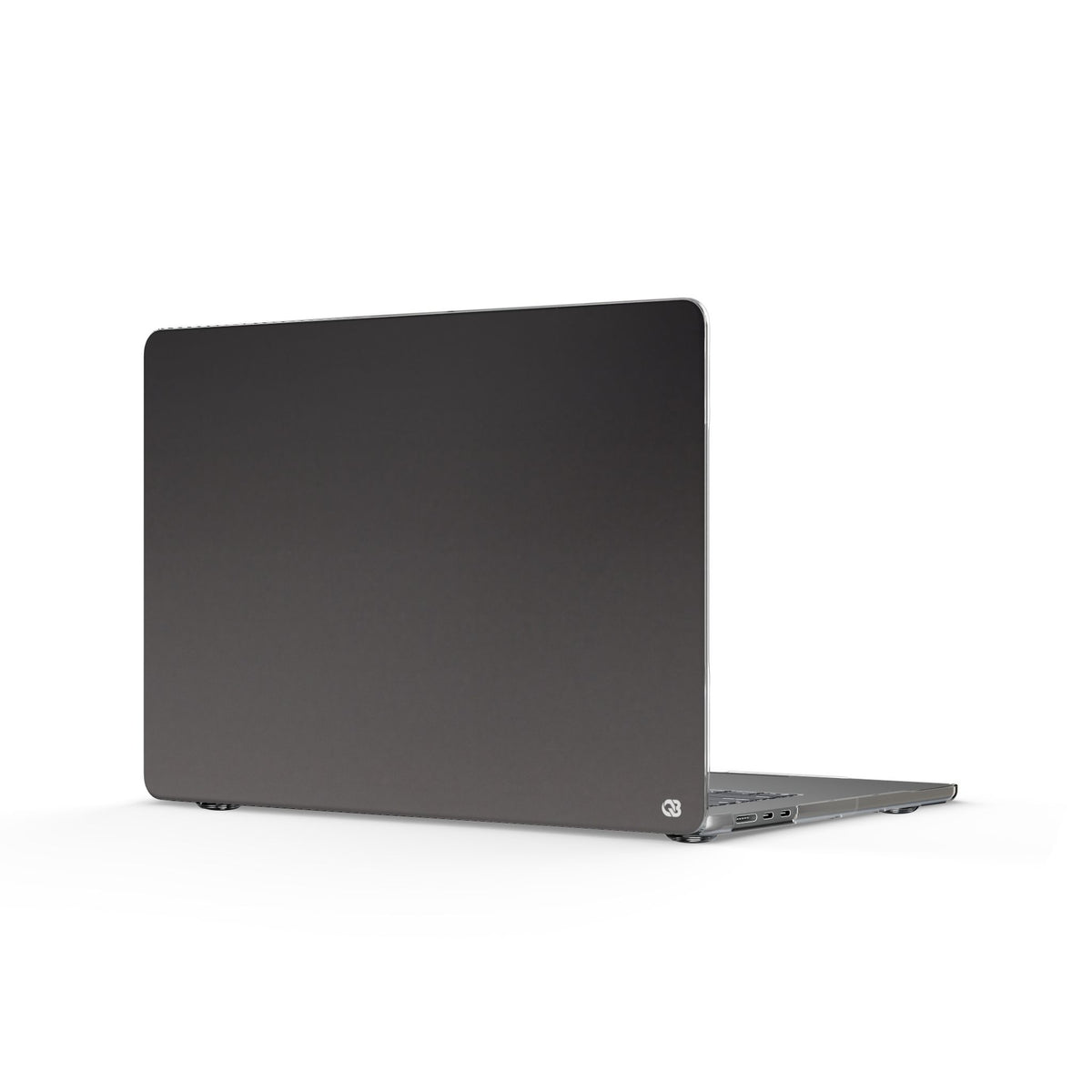 Obsidian Fade · Clear Hard Case for MacBook · Black