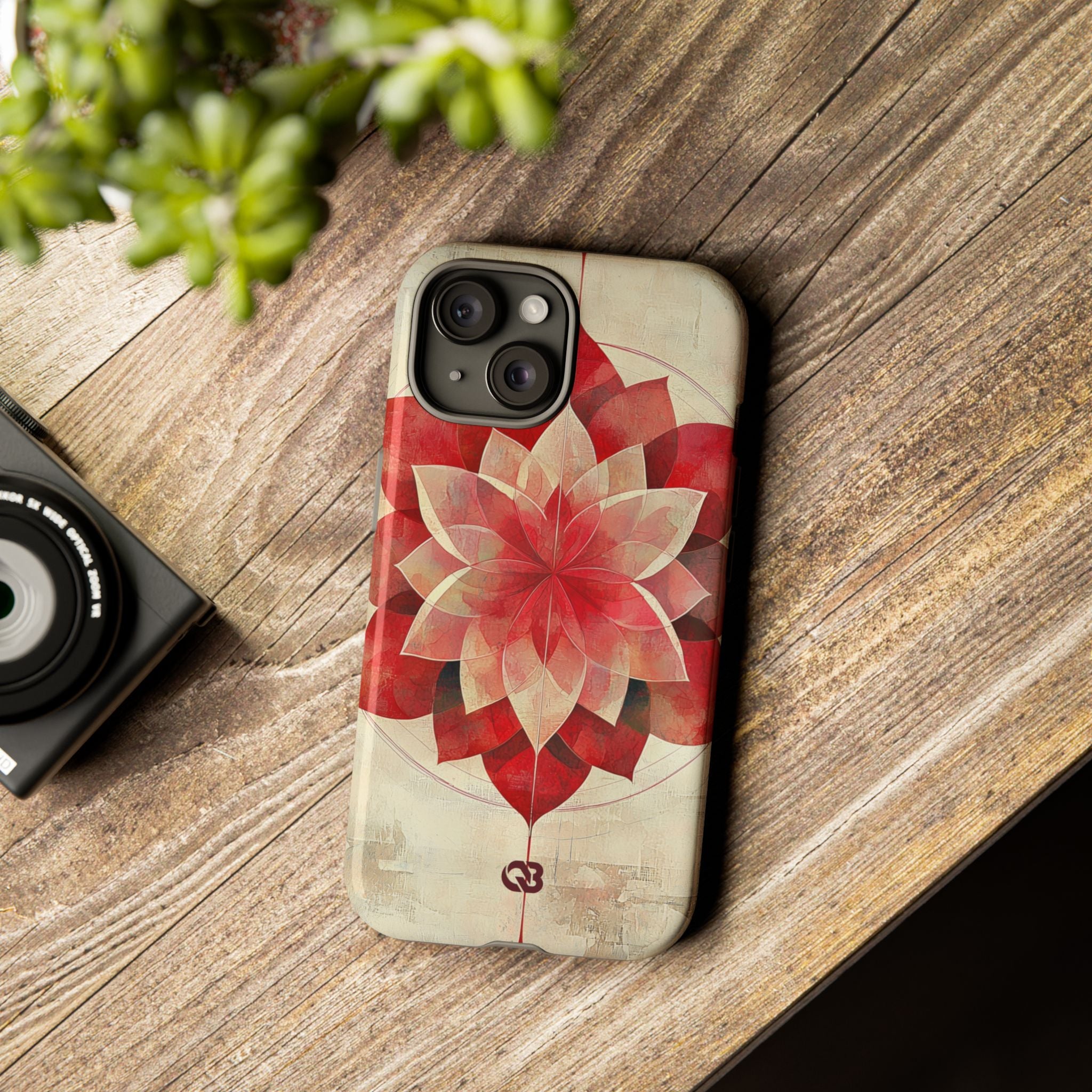 Crimson Petal Peak · Tough Phone Case for iPhone