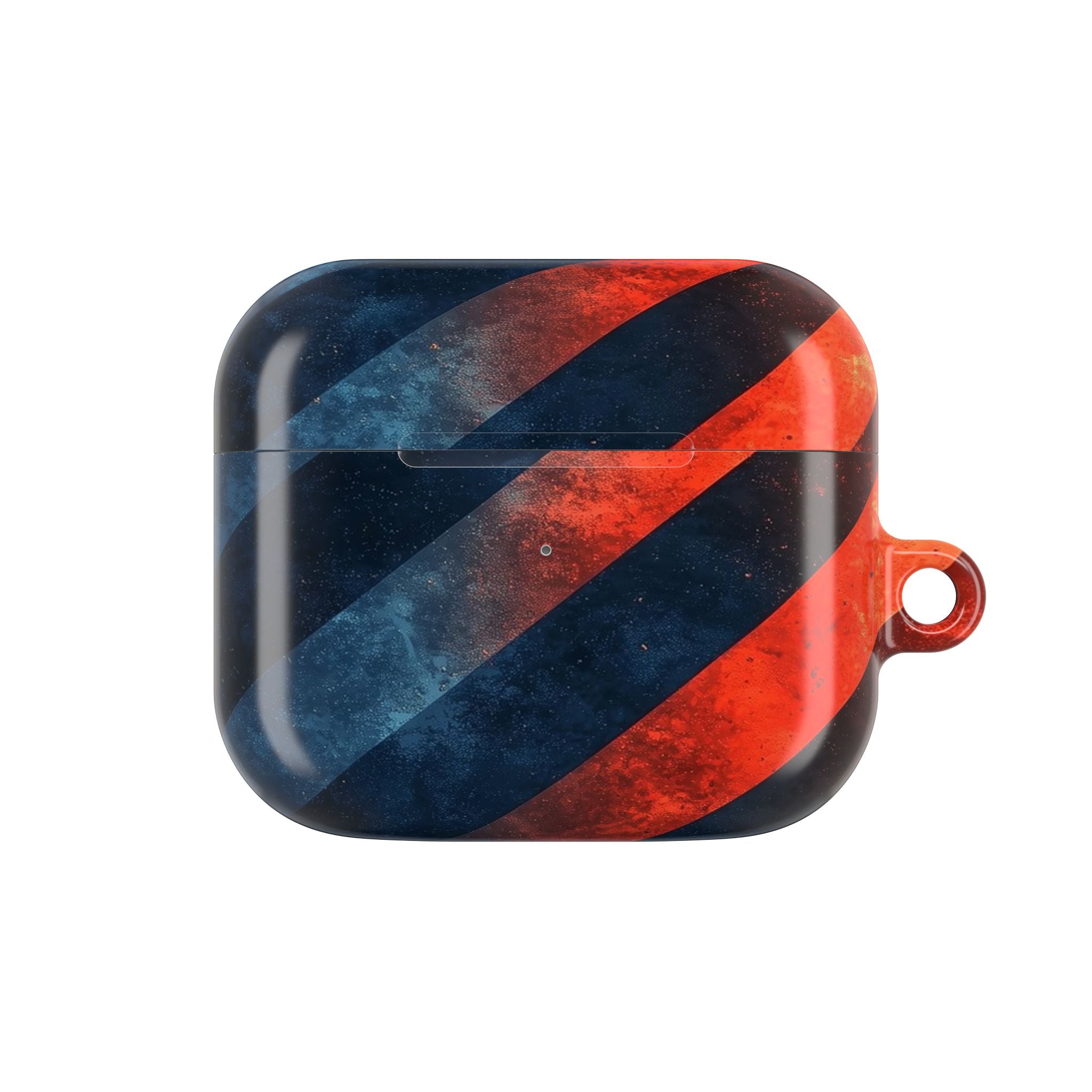 Diagonal Stripes Blaze - AirPods Case
